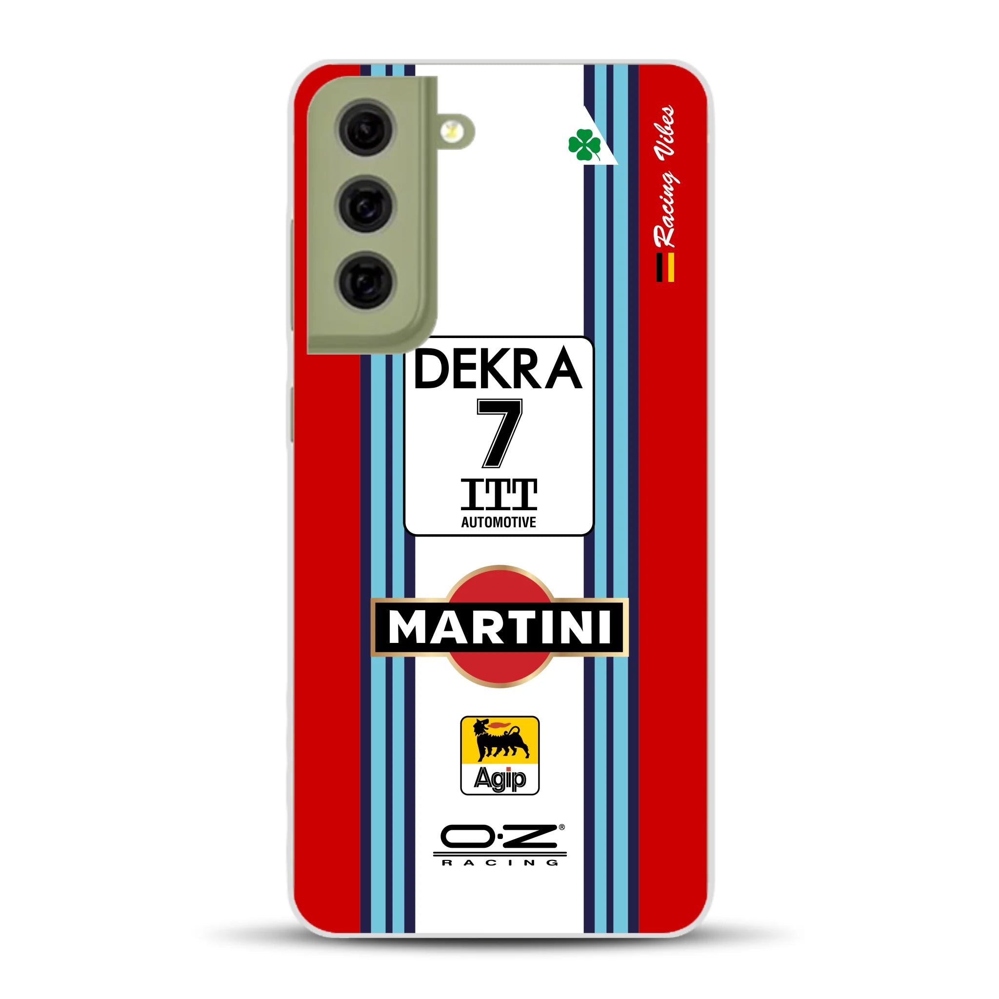 155 V6 TI #7 Nannini Alfa Corse DTM 1995 Livery - Custodia per cellulare personalizzata per Samsung