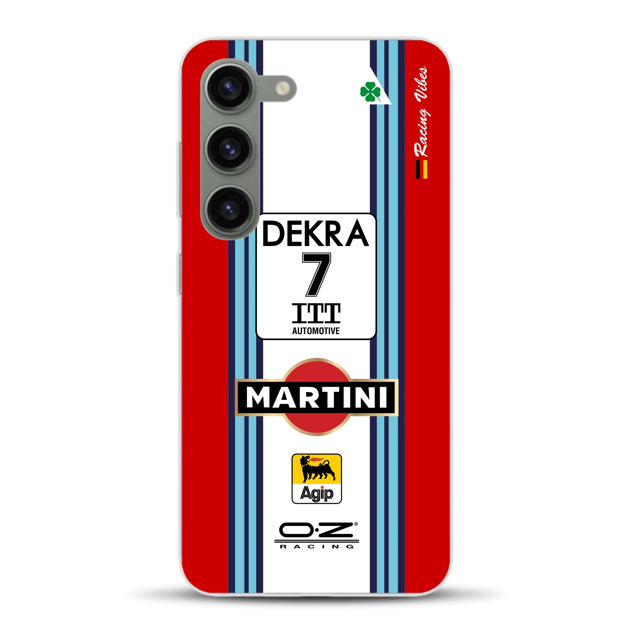 155 V6 TI #7 Nannini Alfa Corse DTM 1995 Livery - Custodia per cellulare personalizzata per Samsung