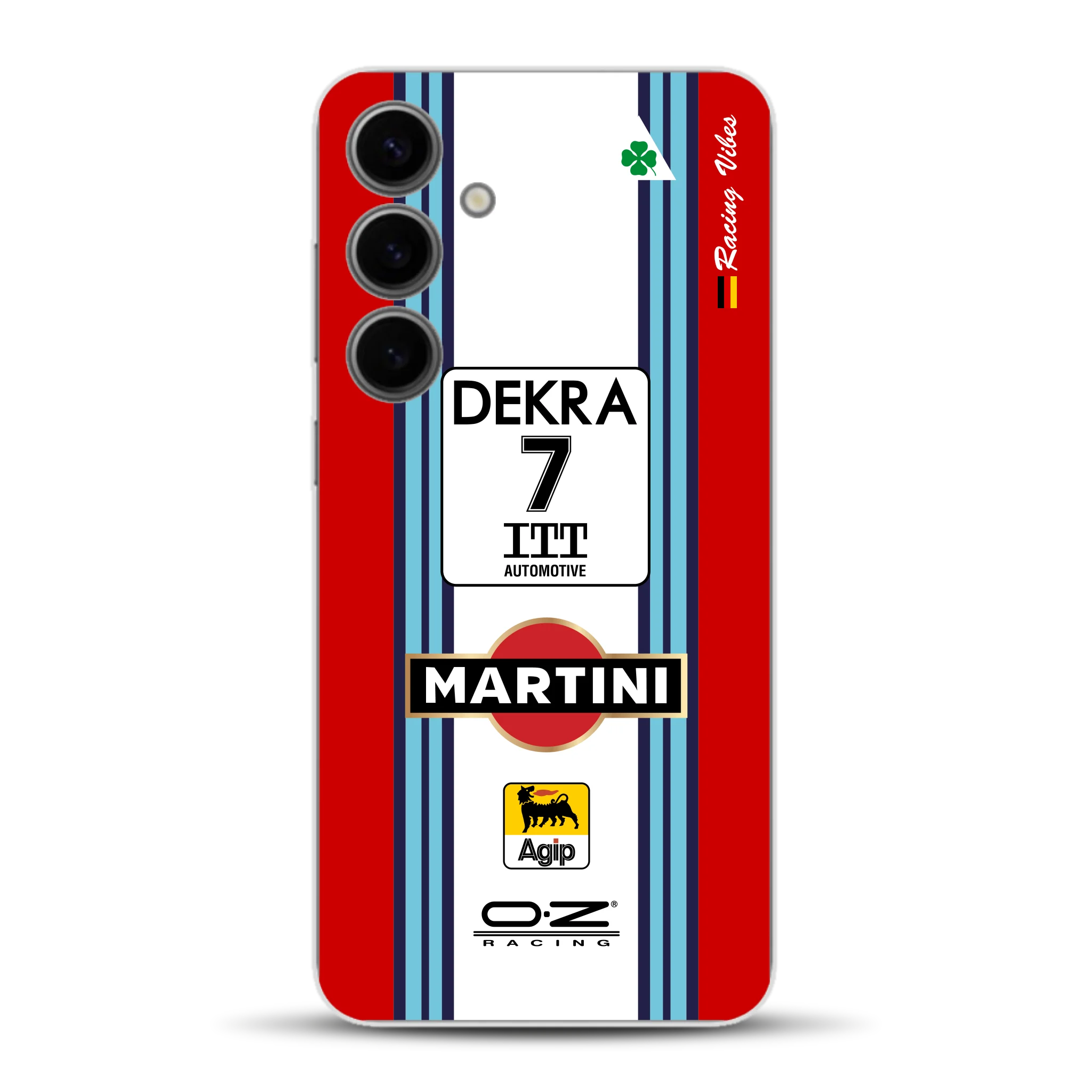 155 V6 TI #7 Nannini Alfa Corse DTM 1995 Livery - Custodia per cellulare personalizzata per Samsung