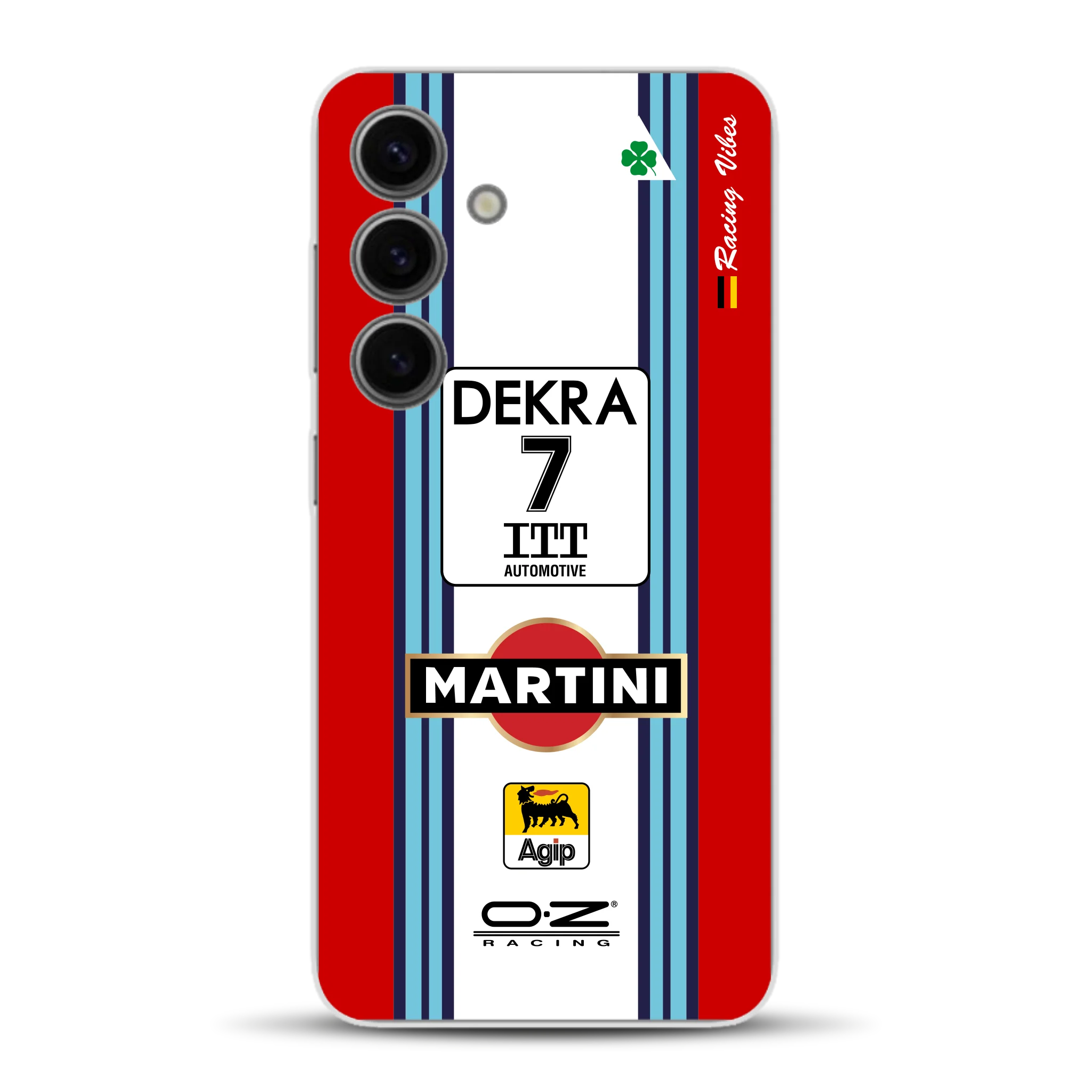 155 V6 TI #7 Nannini Alfa Corse DTM 1995 Livery - Custodia per cellulare personalizzata per Samsung