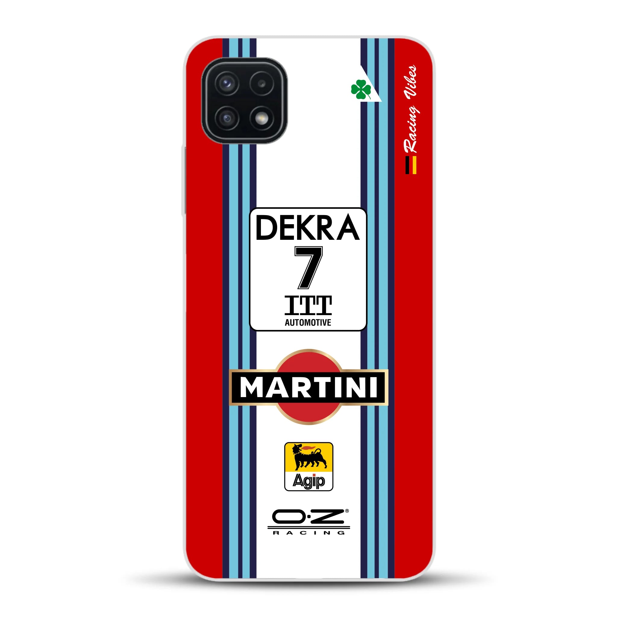 155 V6 TI #7 Nannini Alfa Corse DTM 1995 Livery - Custodia per cellulare personalizzata per Samsung