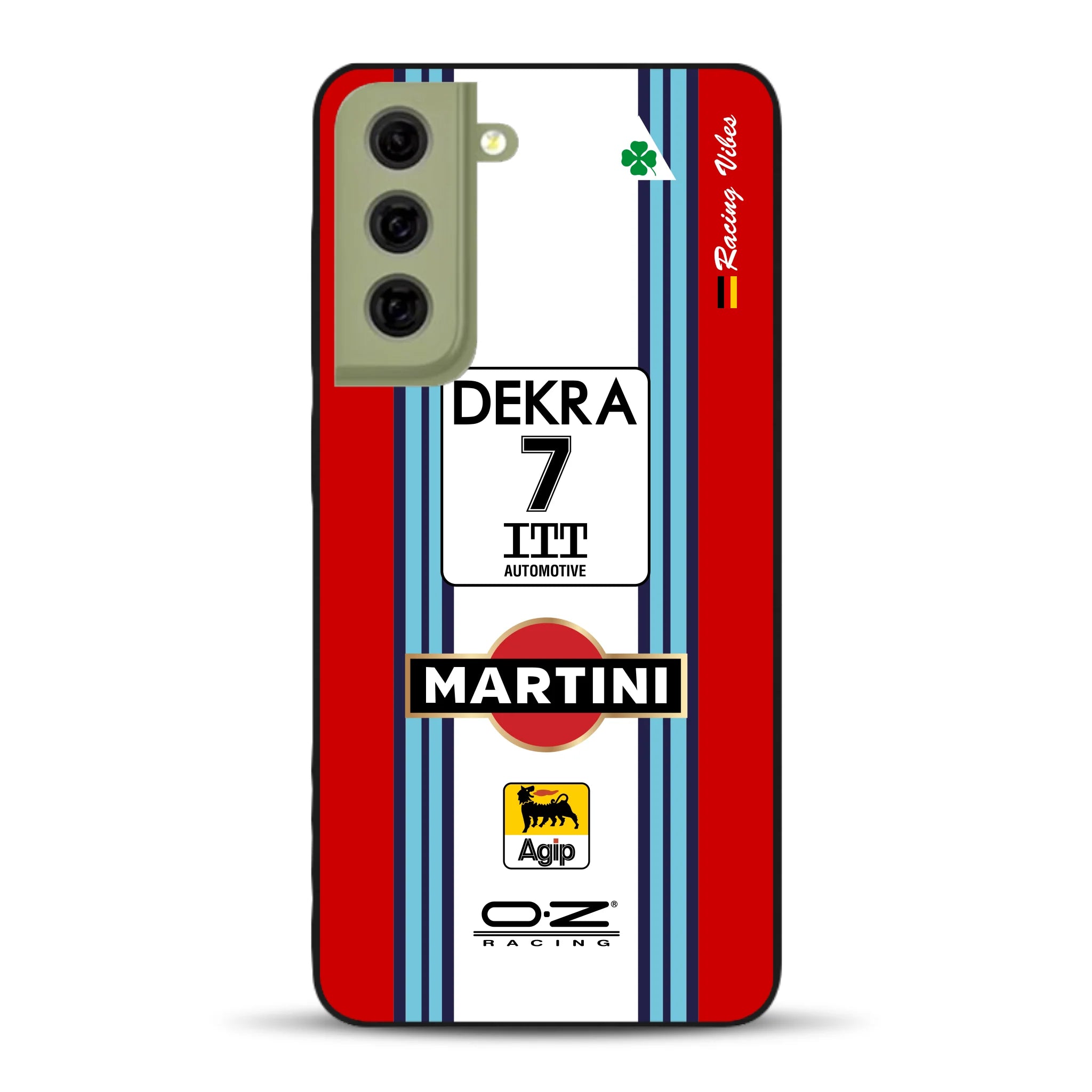 155 V6 TI #7 Nannini Alfa Corse DTM 1995 Livery - Custodia per cellulare personalizzata per Samsung