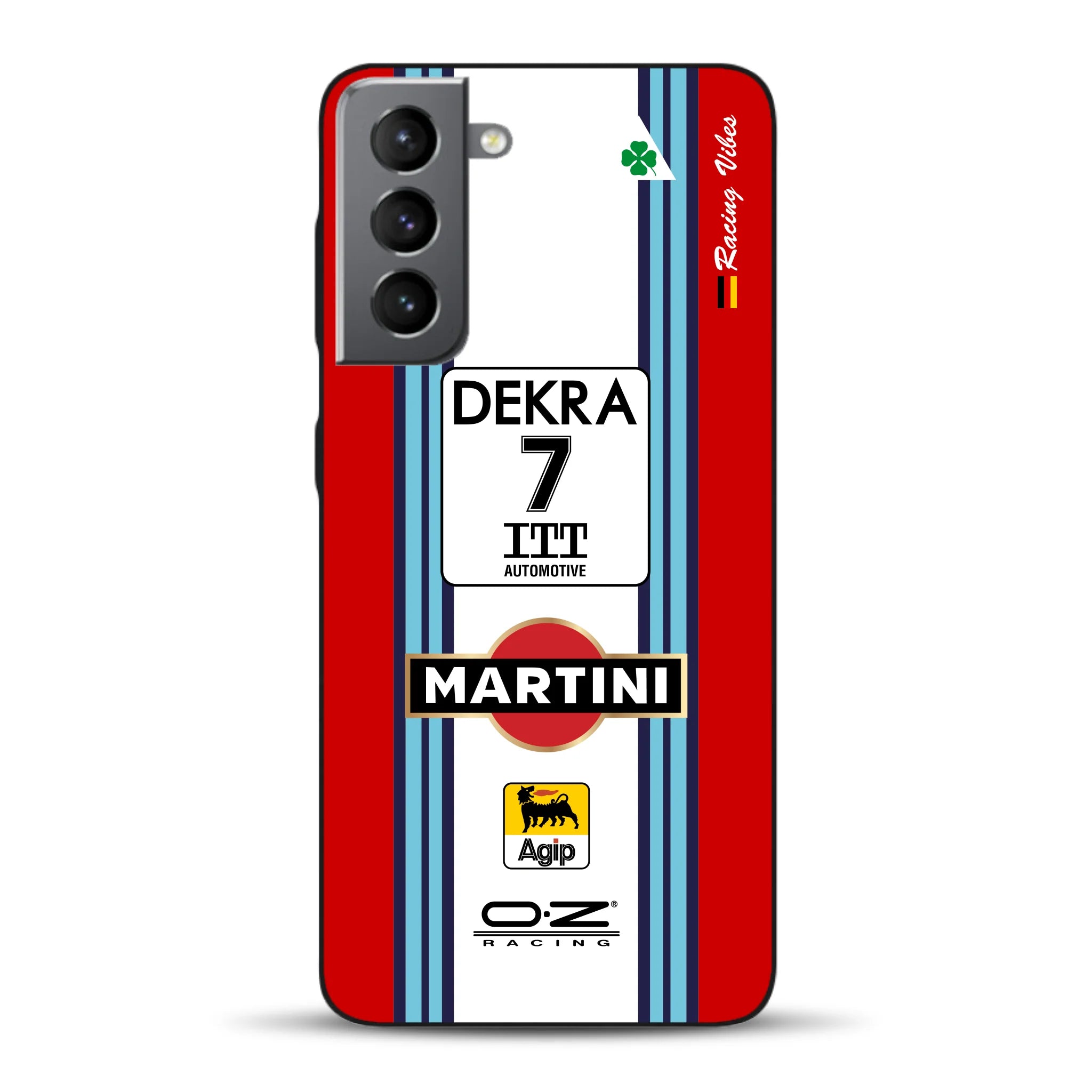 155 V6 TI #7 Nannini Alfa Corse DTM 1995 Livery - Custodia per cellulare personalizzata per Samsung