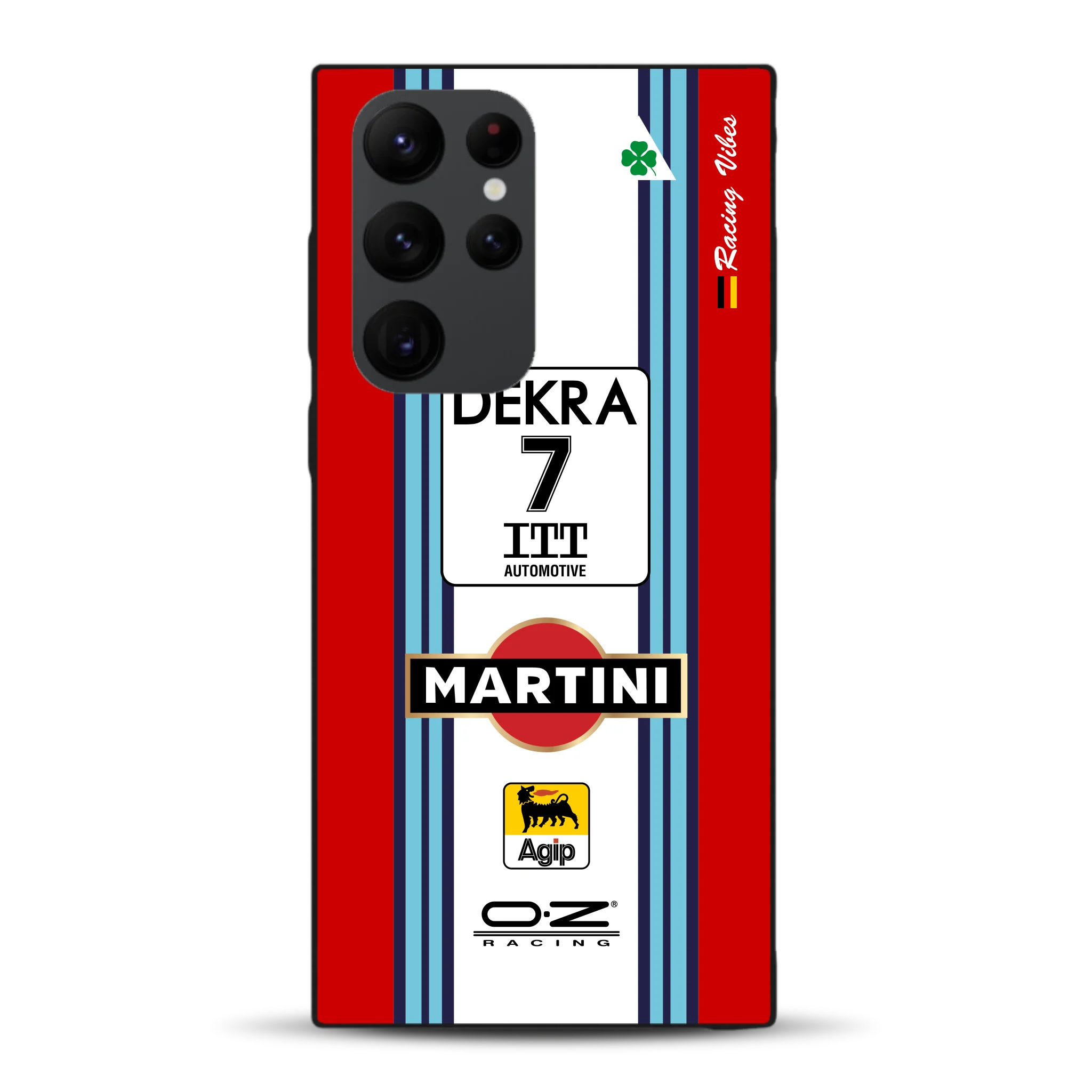 155 V6 TI #7 Nannini Alfa Corse DTM 1995 Livery - Custodia per cellulare personalizzata per Samsung