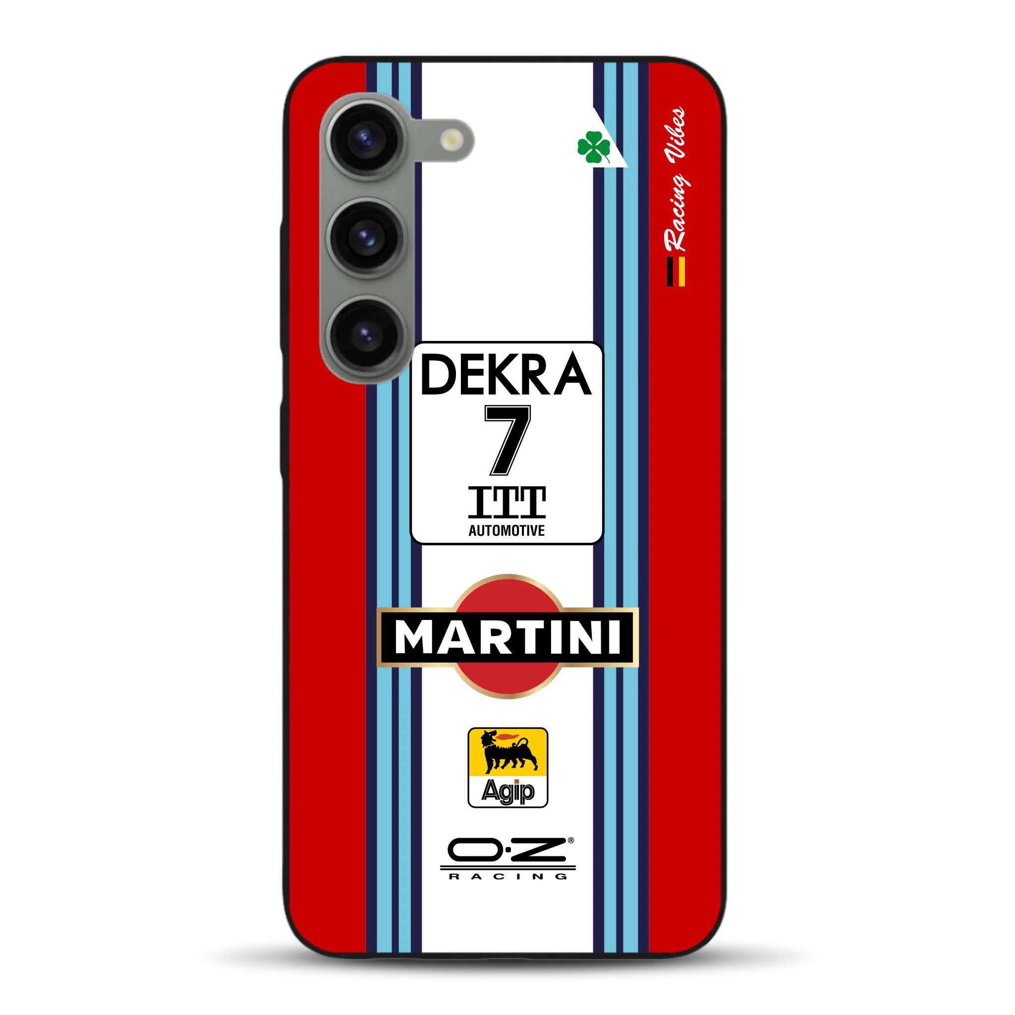 155 V6 TI #7 Nannini Alfa Corse DTM 1995 Livery - Custodia per cellulare personalizzata per Samsung