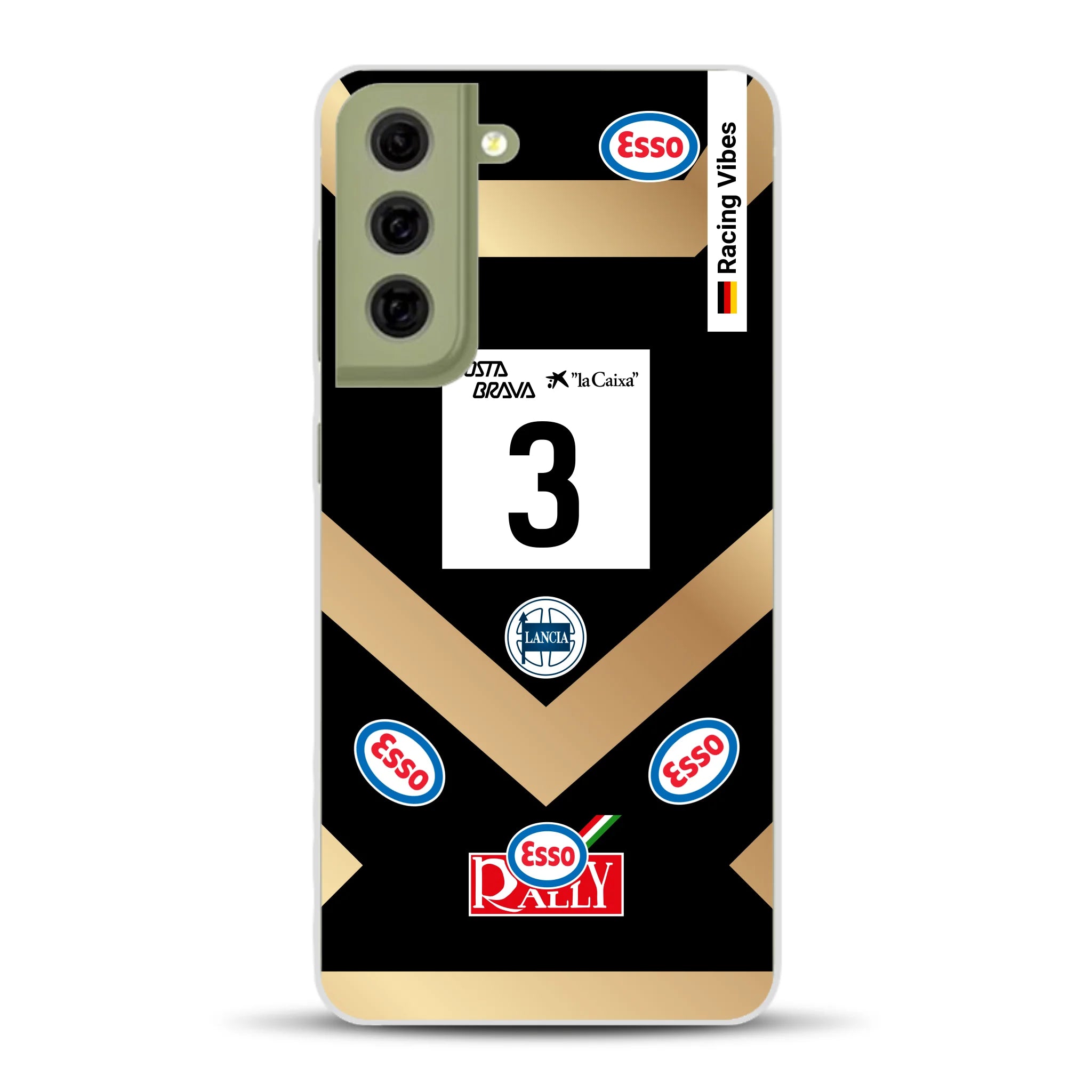 Lancia Delta S4 Grifone 1986 Livery - Custodia per cellulare personalizzata per Samsung