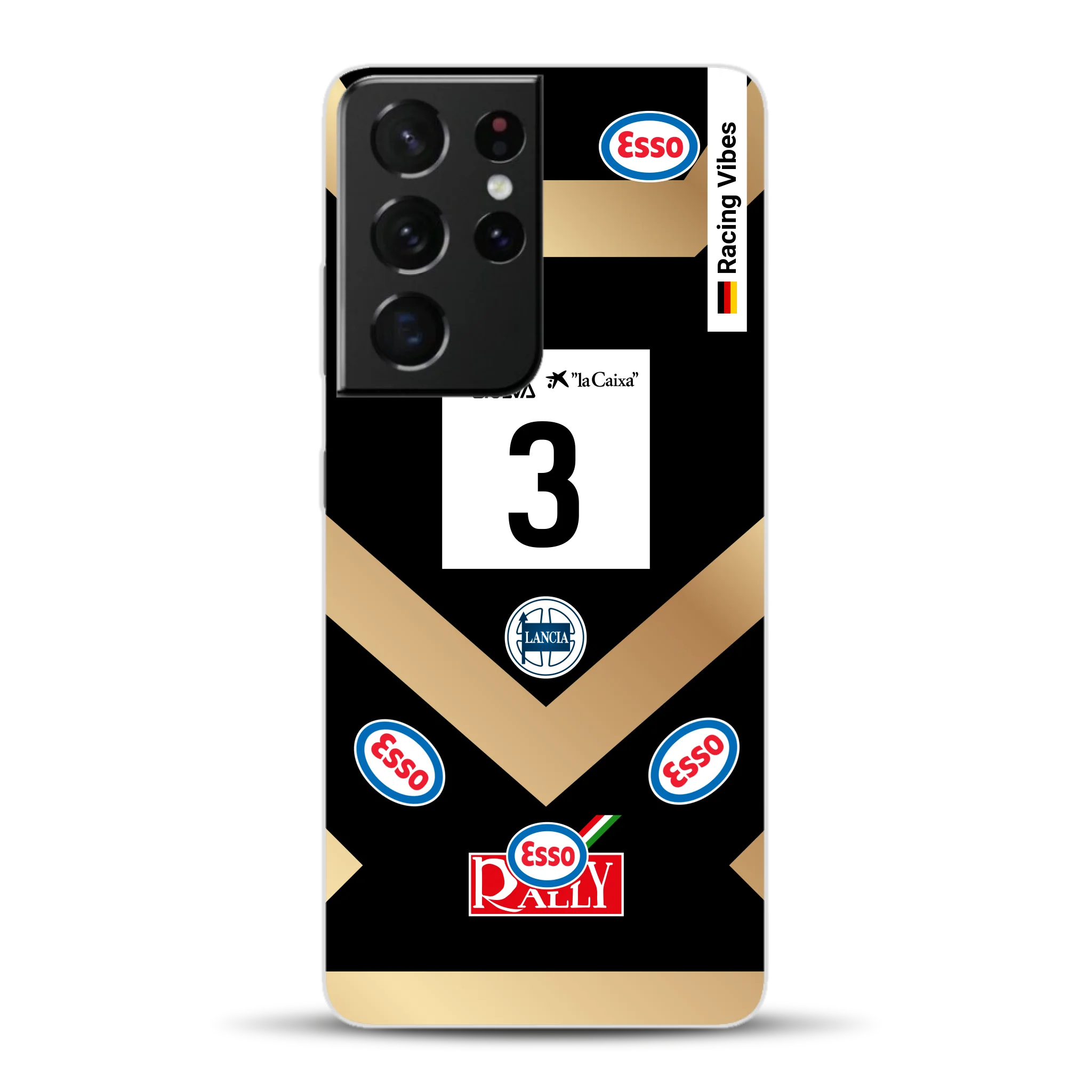 Lancia Delta S4 Grifone 1986 Livery - Custodia per cellulare personalizzata per Samsung