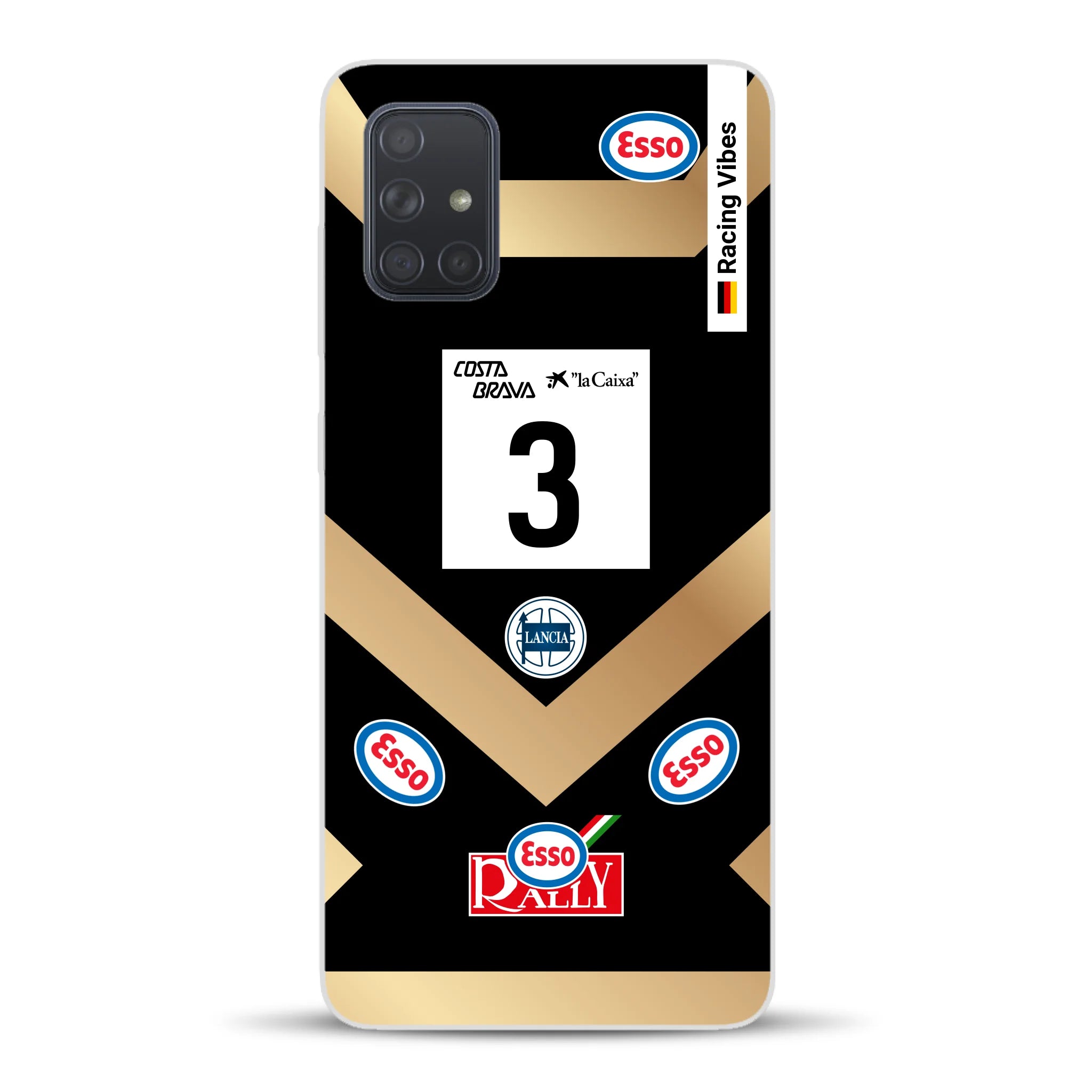 Lancia Delta S4 Grifone 1986 Livery - Custodia per cellulare personalizzata per Samsung