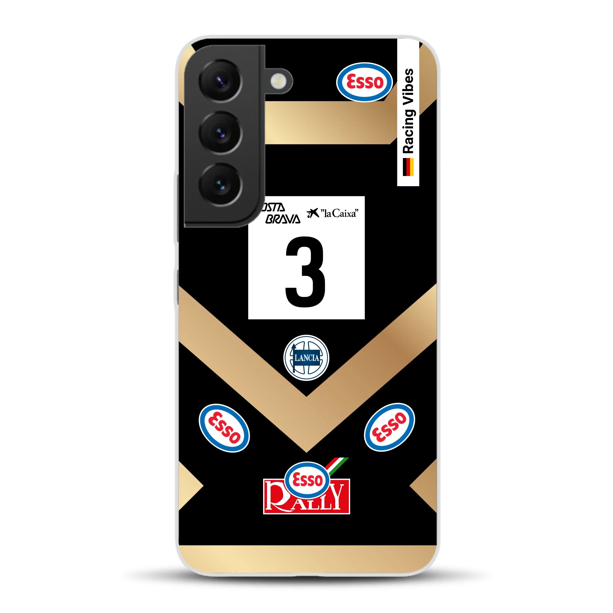 Lancia Delta S4 Grifone 1986 Livery - Custodia per cellulare personalizzata per Samsung