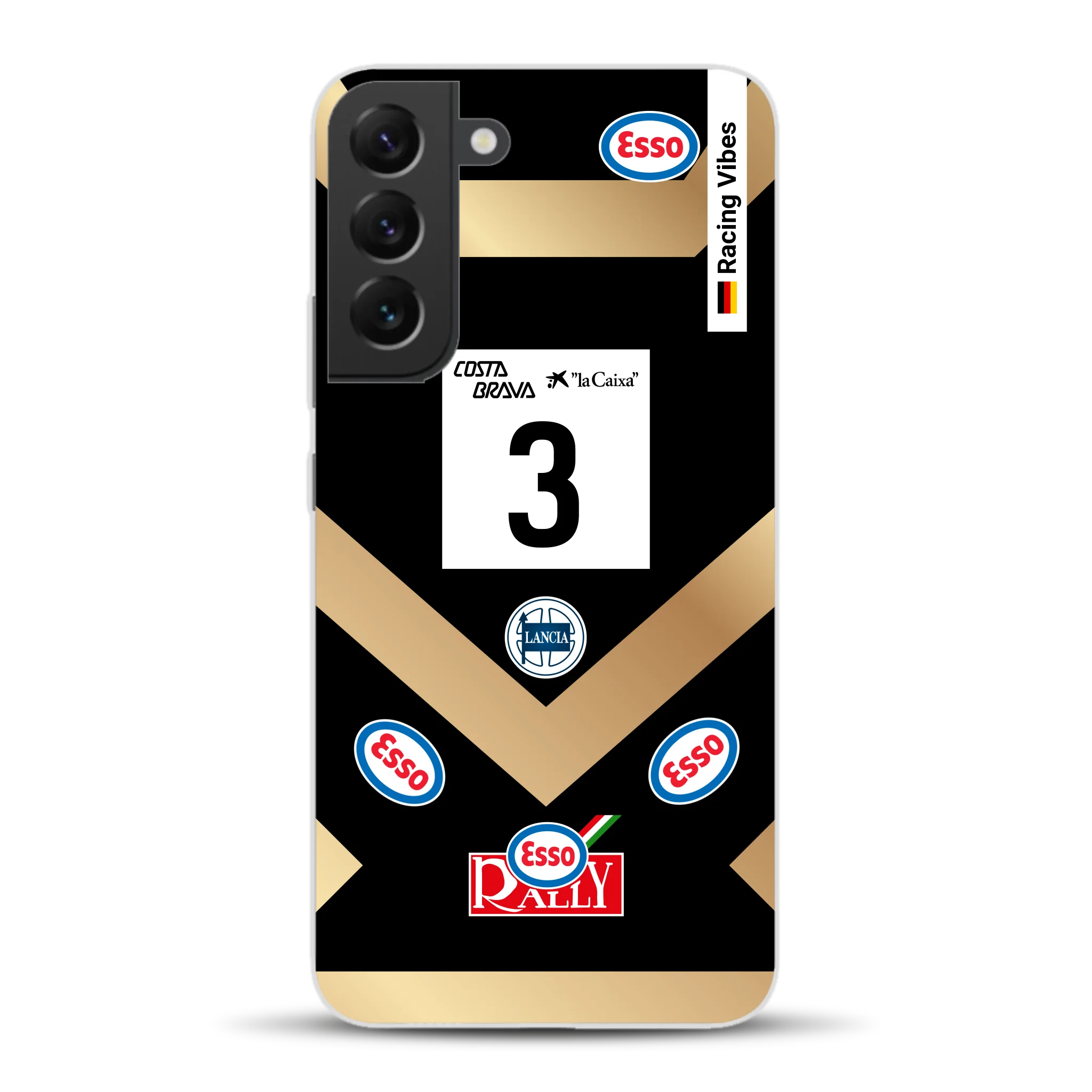 Lancia Delta S4 Grifone 1986 Livery - Custodia per cellulare personalizzata per Samsung