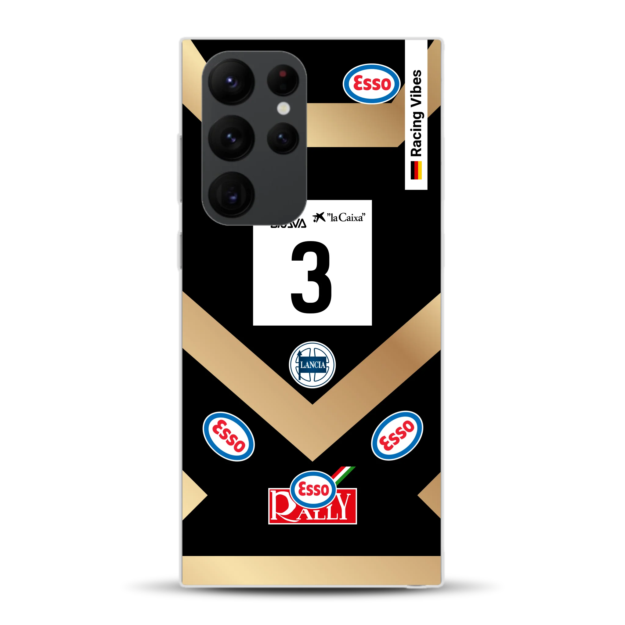 Lancia Delta S4 Grifone 1986 Livery - Custodia per cellulare personalizzata per Samsung