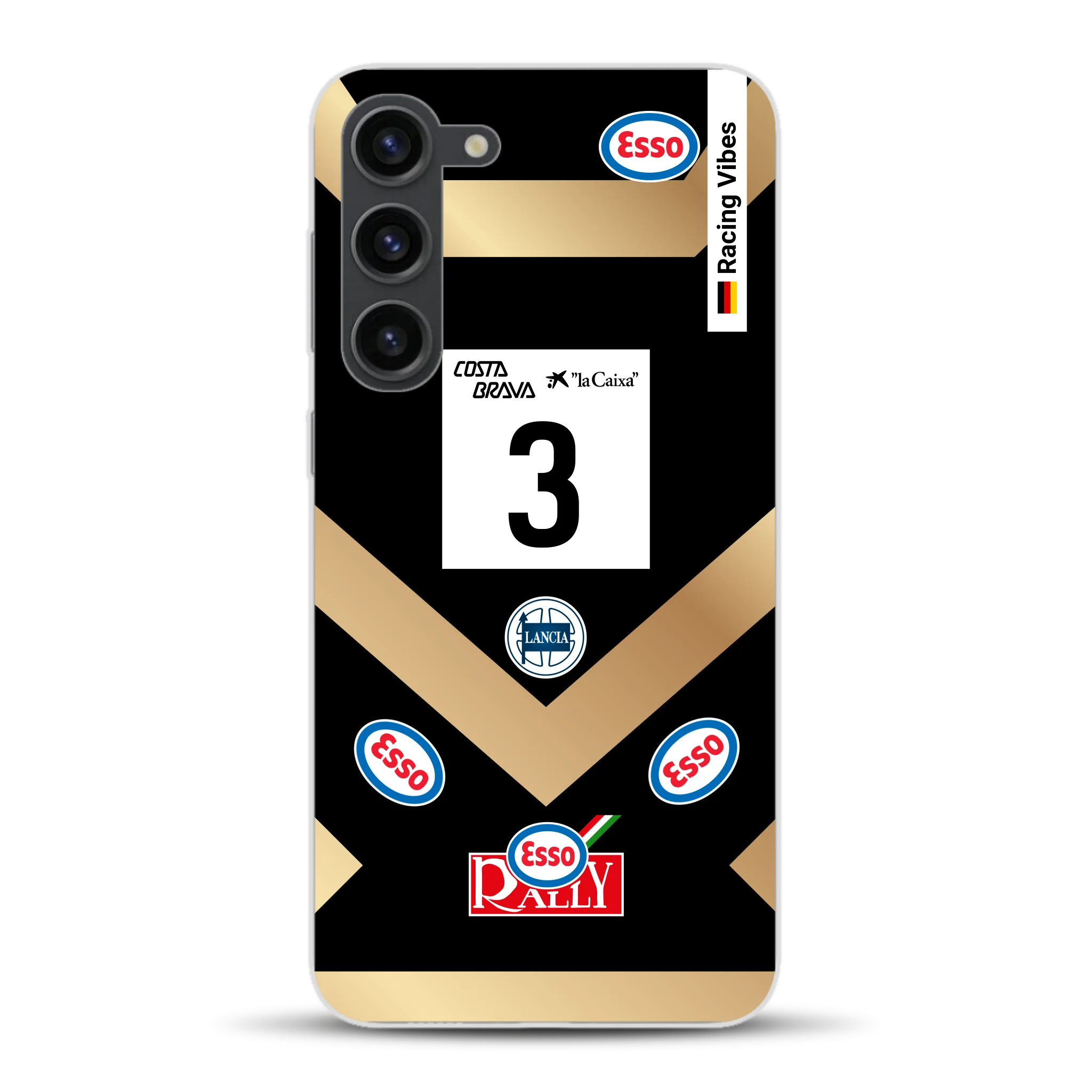 Lancia Delta S4 Grifone 1986 Livery - Custodia per cellulare personalizzata per Samsung