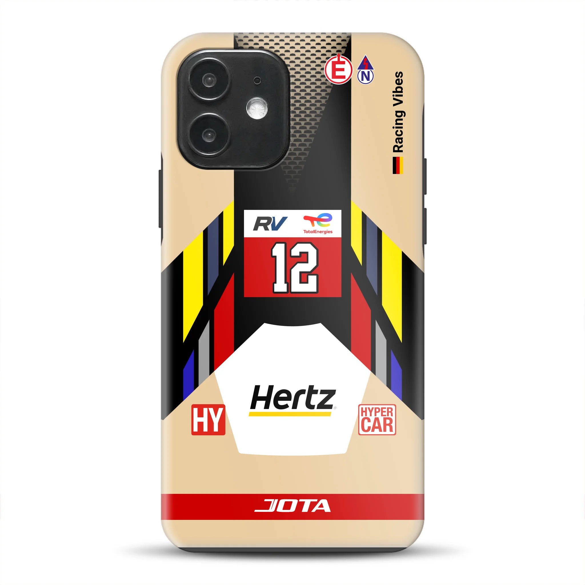 Cadillac V‑Series.R #12 2025 Livery - Personnalisé Premium Case pour iPhone