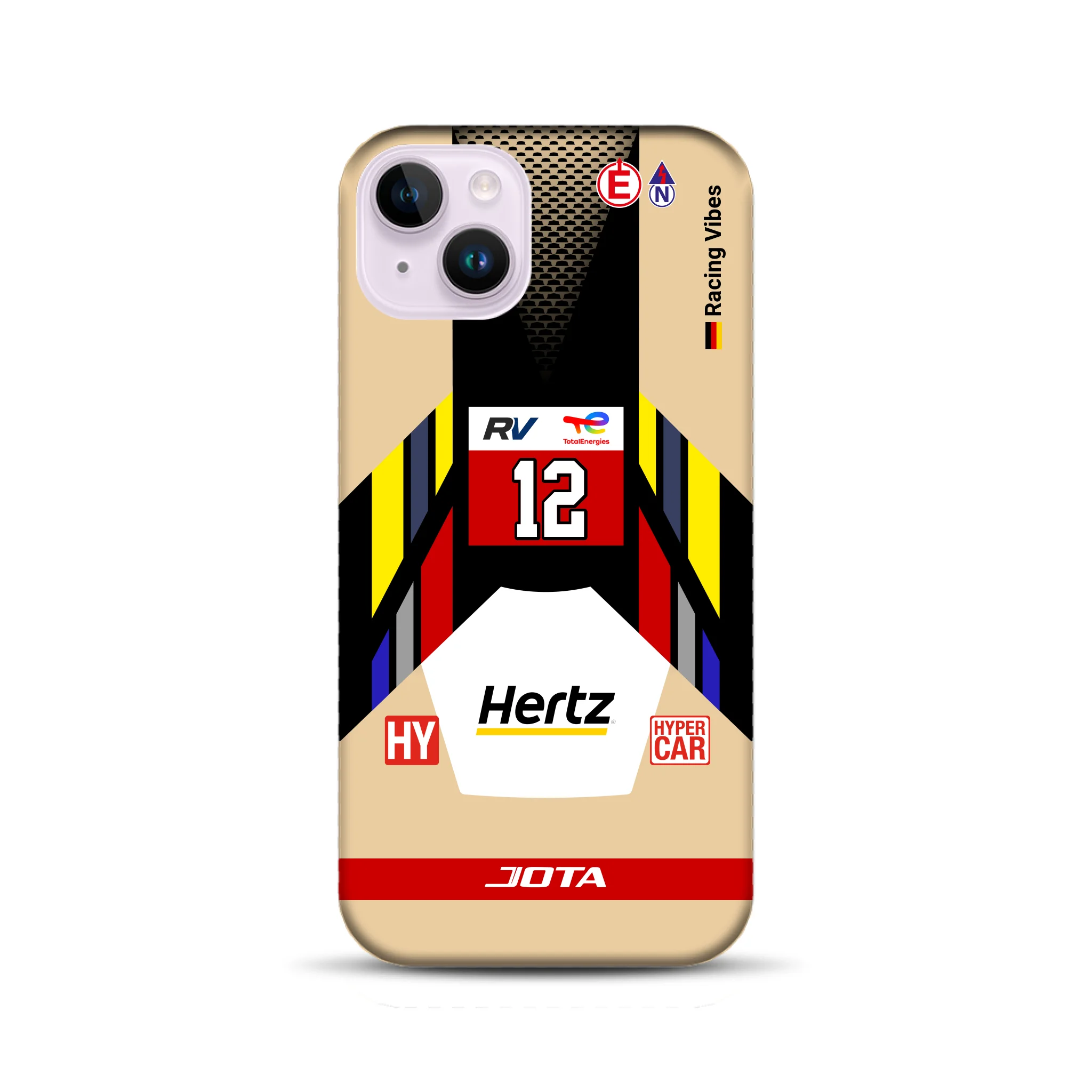 Cadillac V‑Series.R #12 2025 Livery - Personnalisé Premium Case pour iPhone