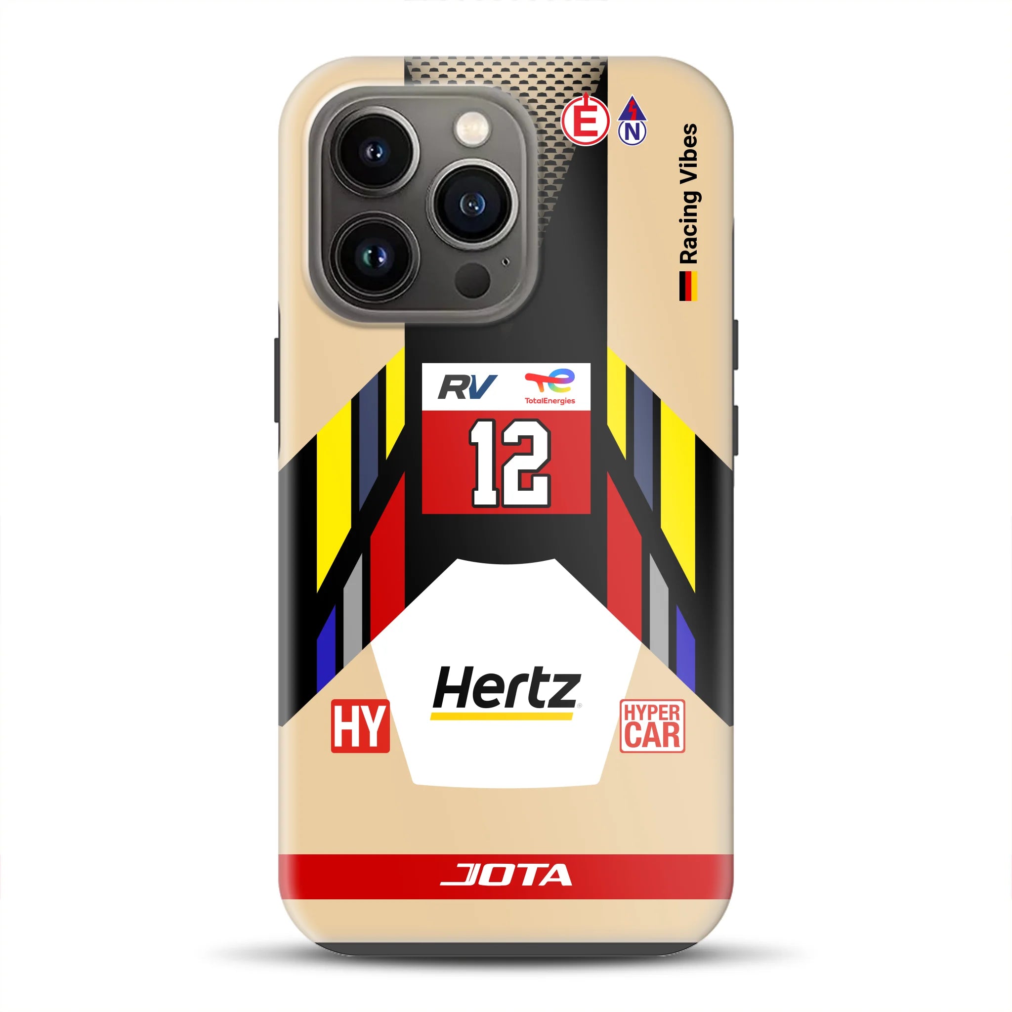 Cadillac V‑Series.R #12 2025 Livery - Personnalisé Premium Case pour iPhone