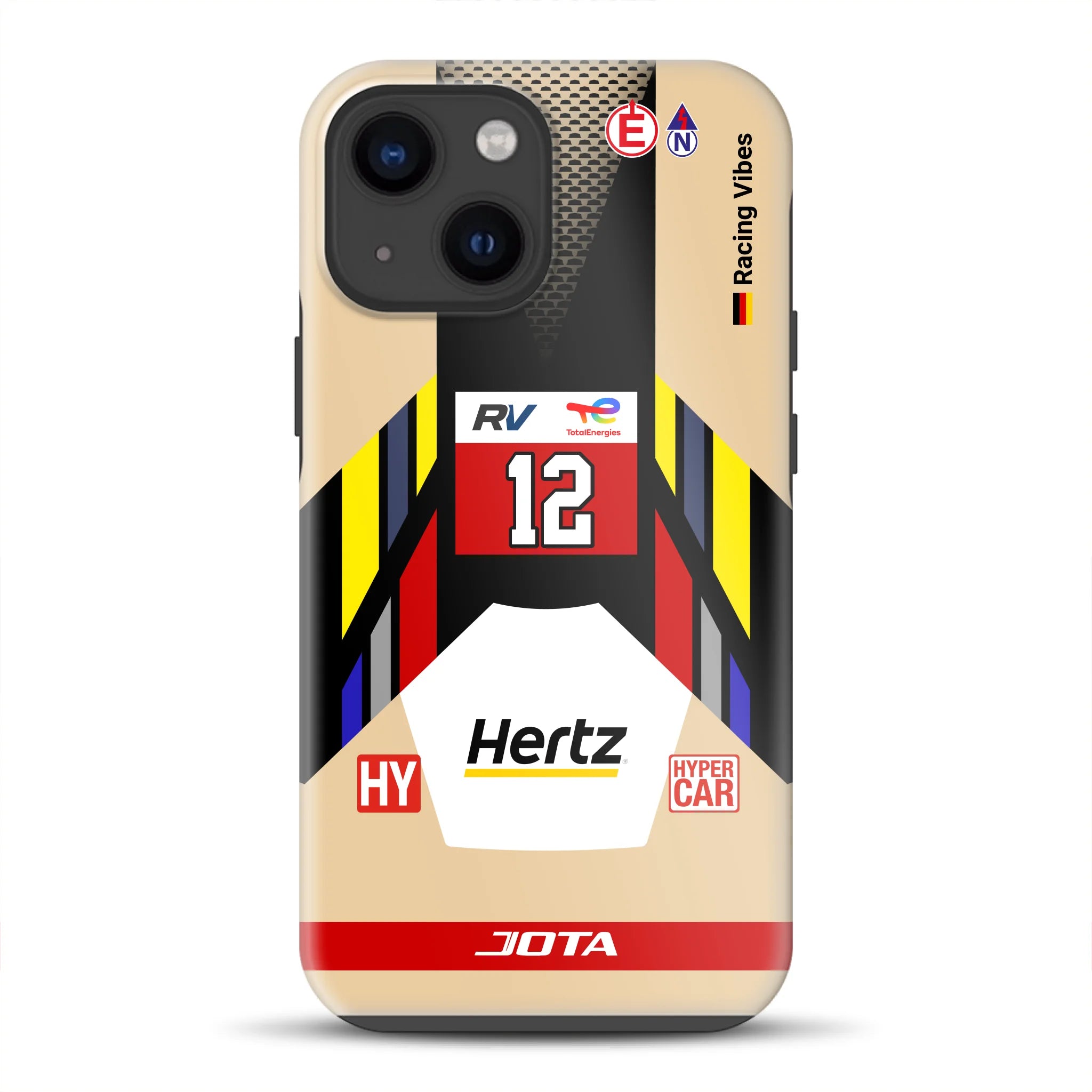 Cadillac V‑Series.R #12 2025 Livery - Personnalisé Premium Case pour iPhone