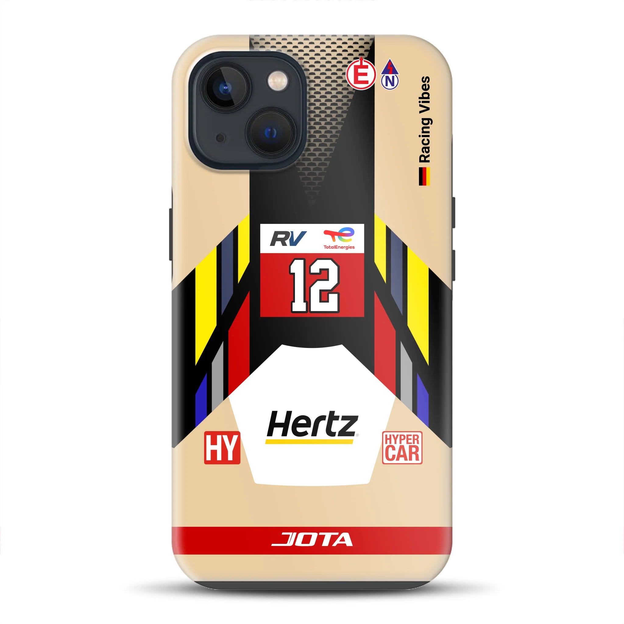 Cadillac V‑Series.R #12 2025 Livery - Personnalisé Premium Case pour iPhone