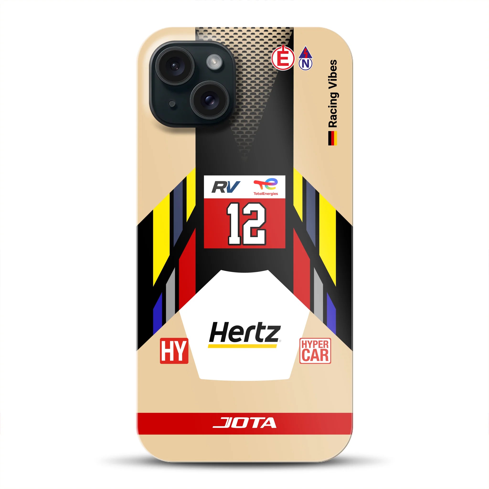 Cadillac V‑Series.R #12 2025 Livery - Personnalisé Premium Case pour iPhone