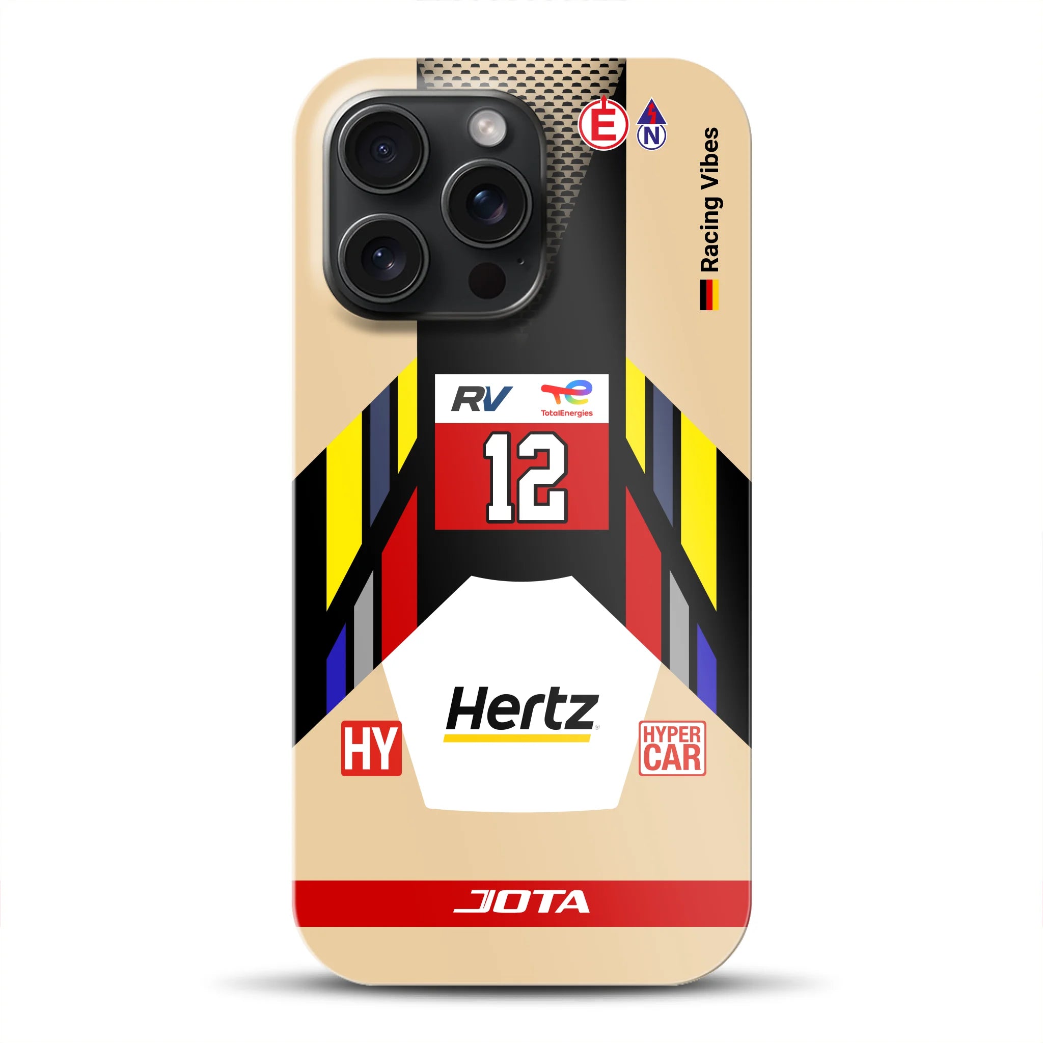 Cadillac V‑Series.R #12 2025 Livery - Personnalisé Premium Case pour iPhone