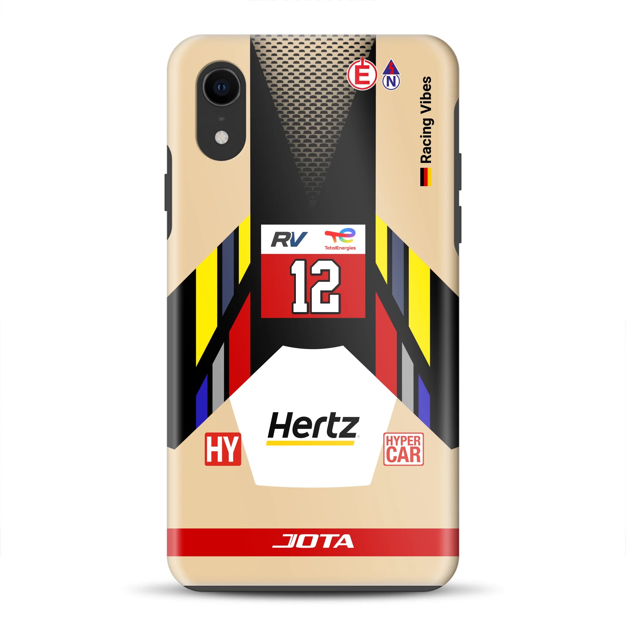 Cadillac V‑Series.R #12 2025 Livery - Personnalisé Premium Case pour iPhone