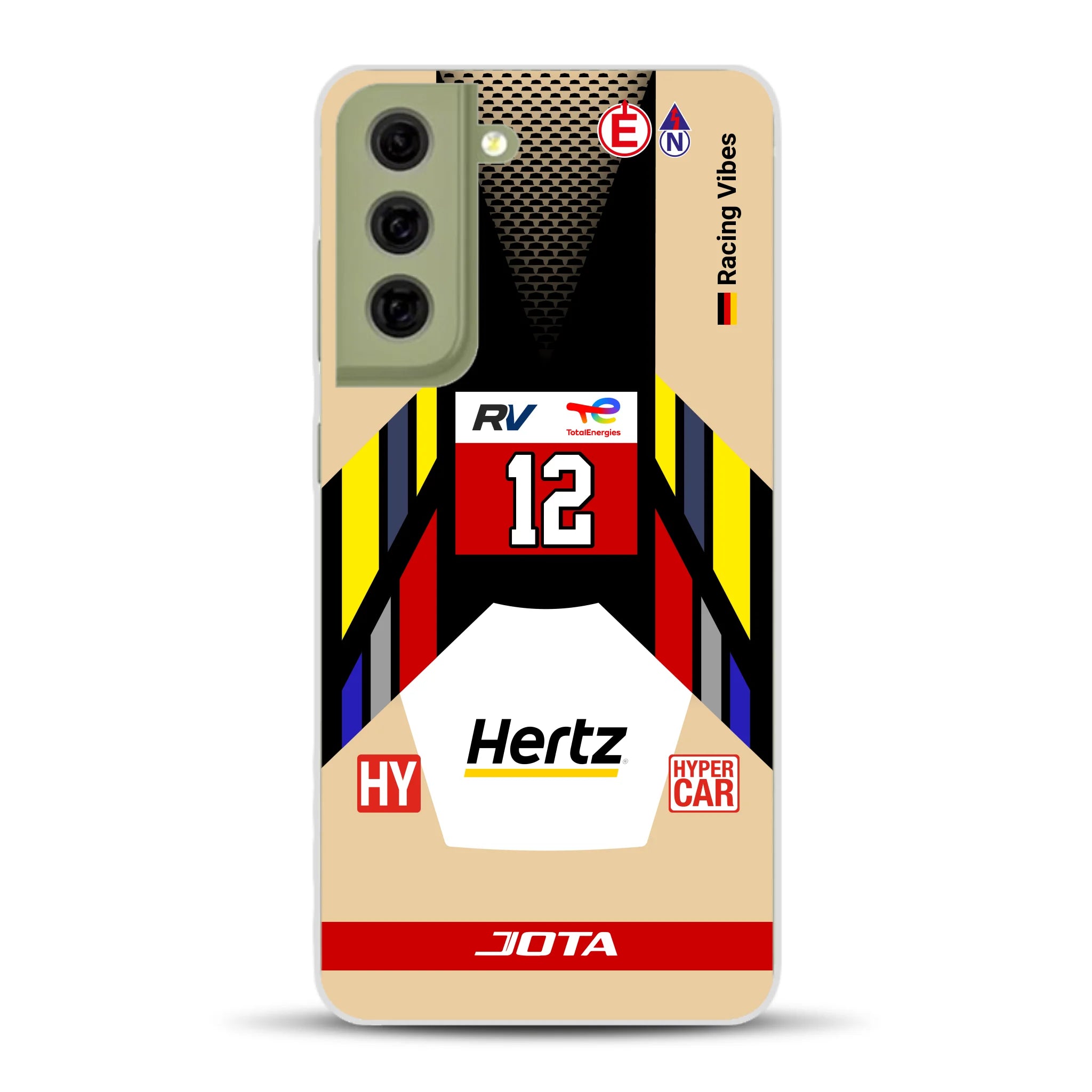 Cadillac V‑Series.R #12 2025 Livery - Custodia per cellulare personalizzata per Samsung