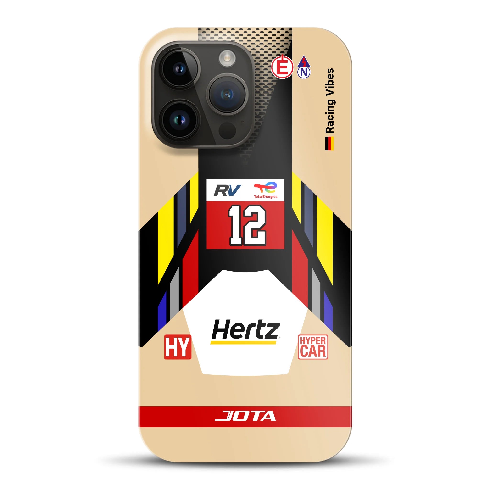 Cadillac V‑Series.R #12 2025 Livery - Individuelle Hardcase Hülle für iPhone