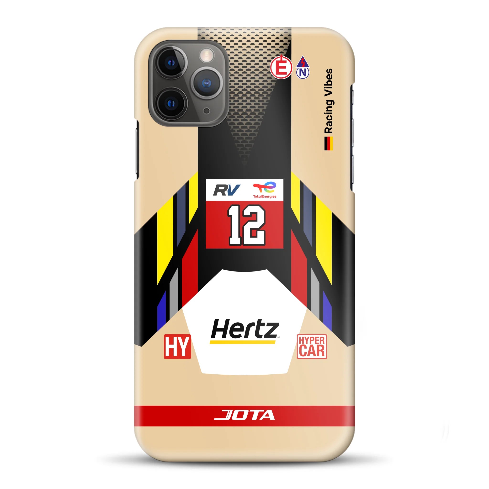 Cadillac V‑Series.R #12 2025 Livery - Individuelle Hardcase Hülle für iPhone