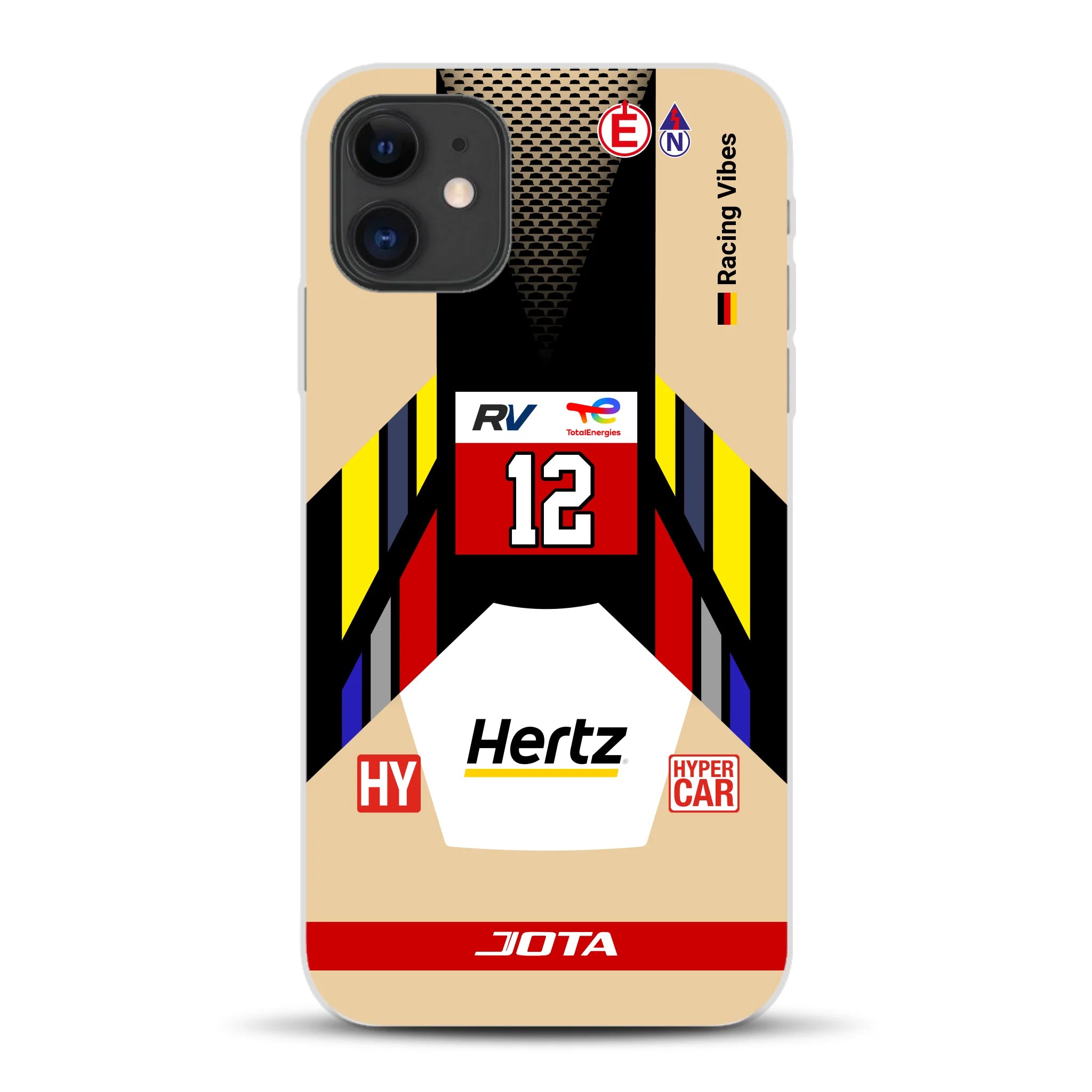 Cadillac V‑Series.R #12 2025 Livery - Custom phone case for iPhone