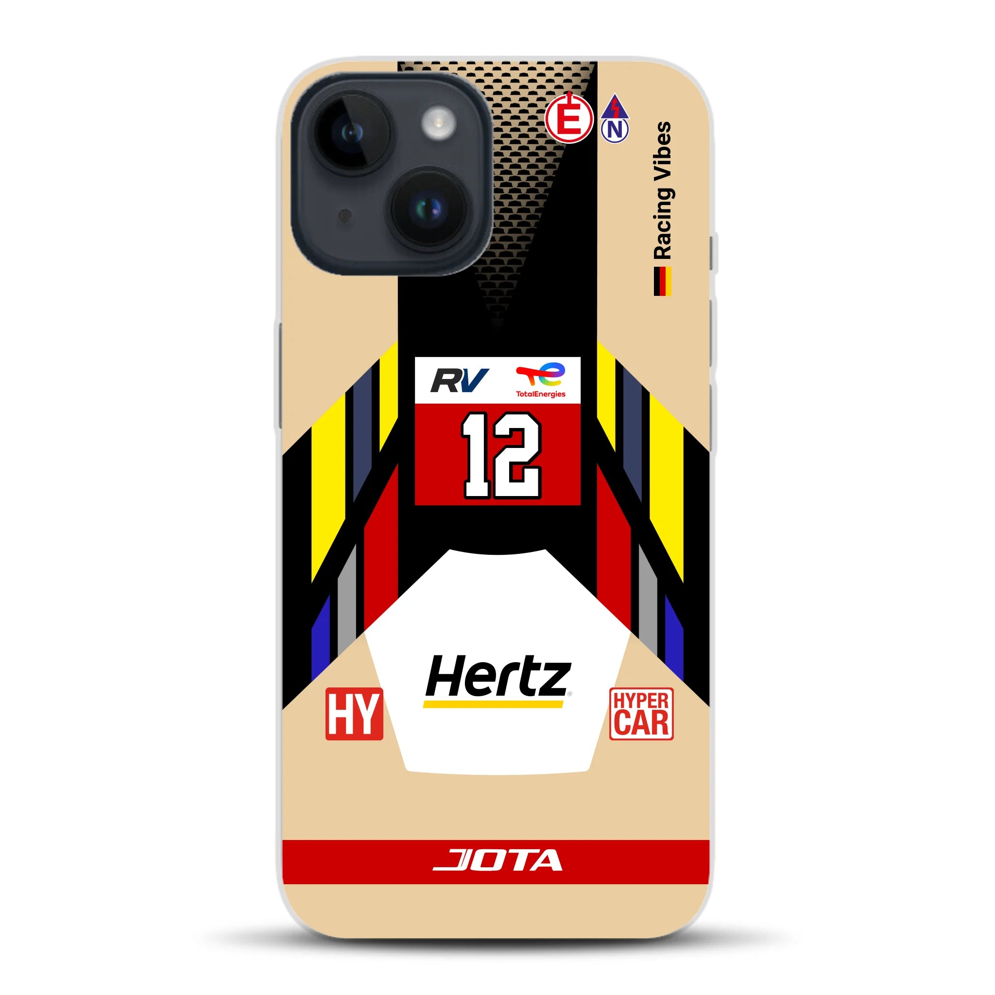Cadillac V‑Series.R #12 2025 Livery - Custom phone case for iPhone