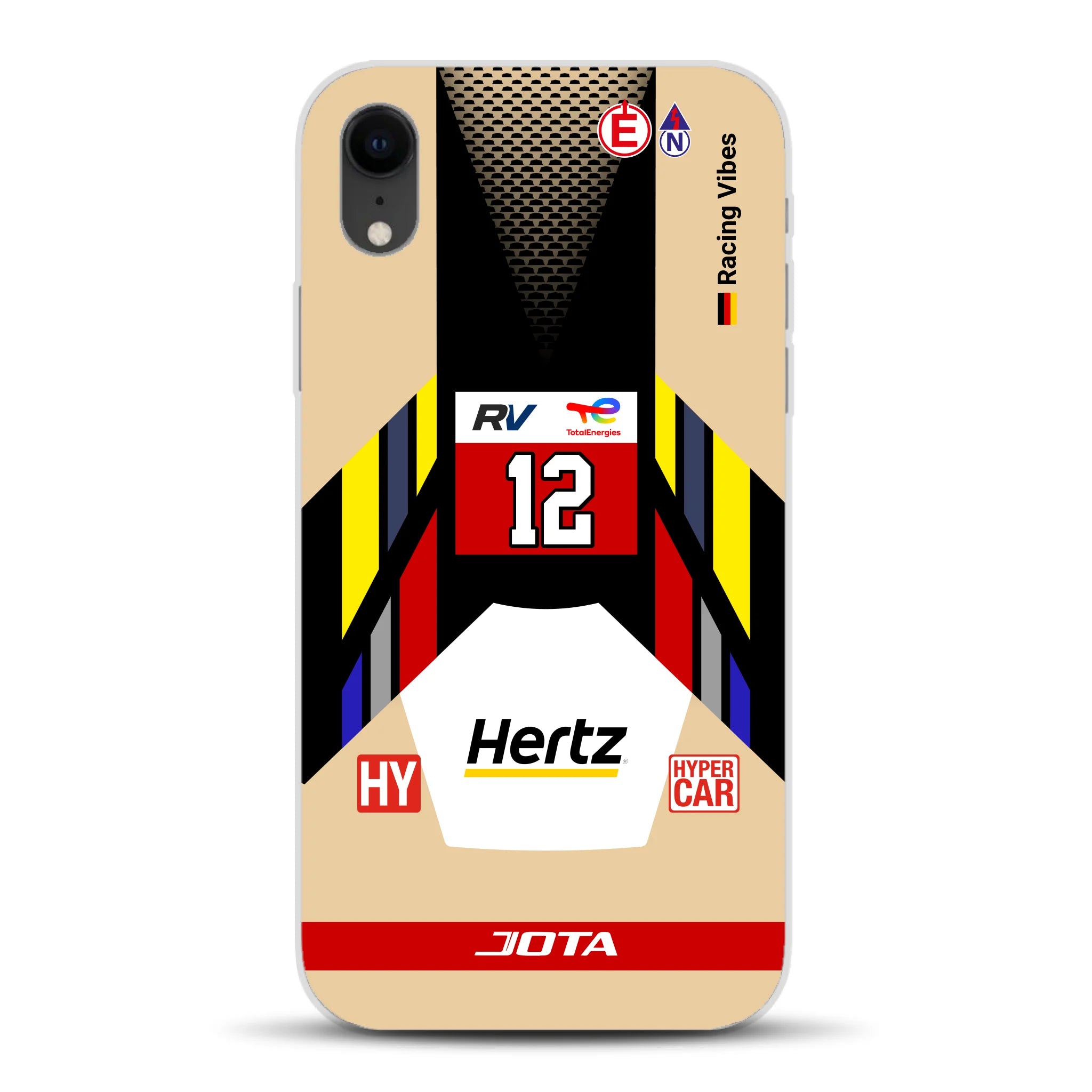 Cadillac V‑Series.R #12 2025 Livery - Custom phone case for iPhone