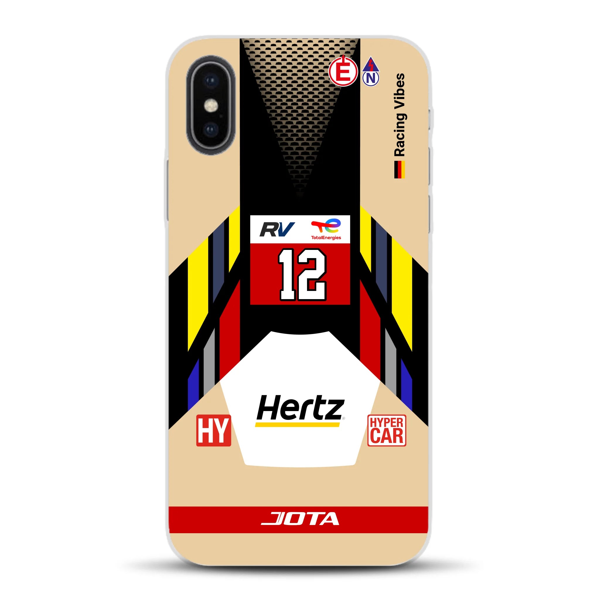 Cadillac V‑Series.R #12 2025 Livery - Custom phone case for iPhone