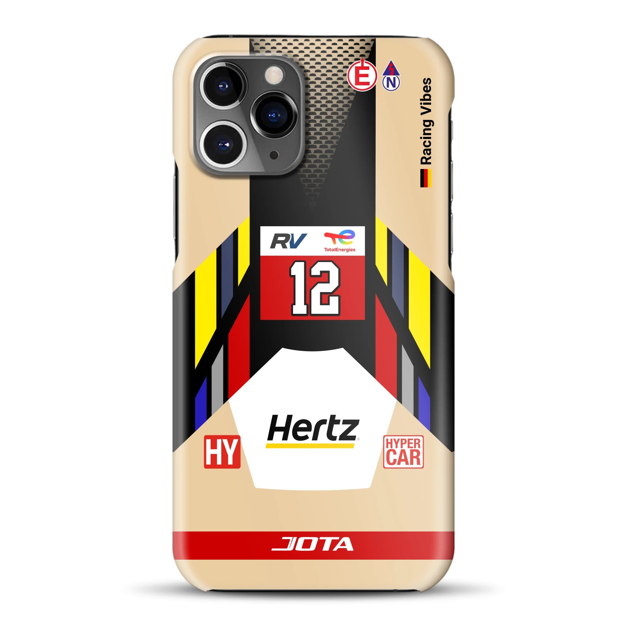 Cadillac V‑Series.R #12 2025 Livery - Individuelle Hardcase Hülle für iPhone