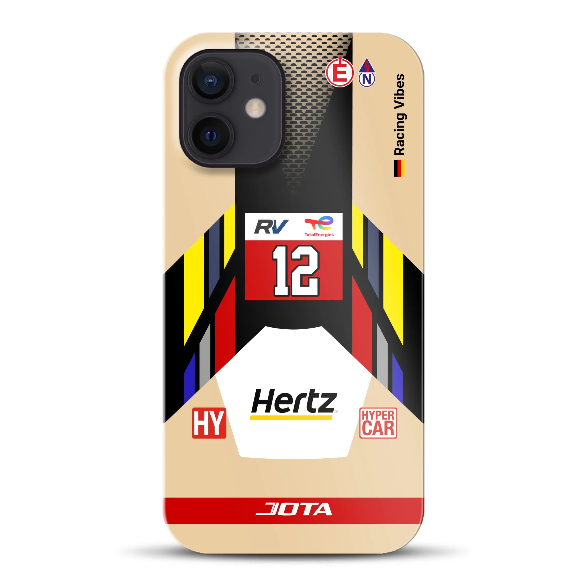 Cadillac V‑Series.R #12 2025 Livery - Individuelle Hardcase Hülle für iPhone