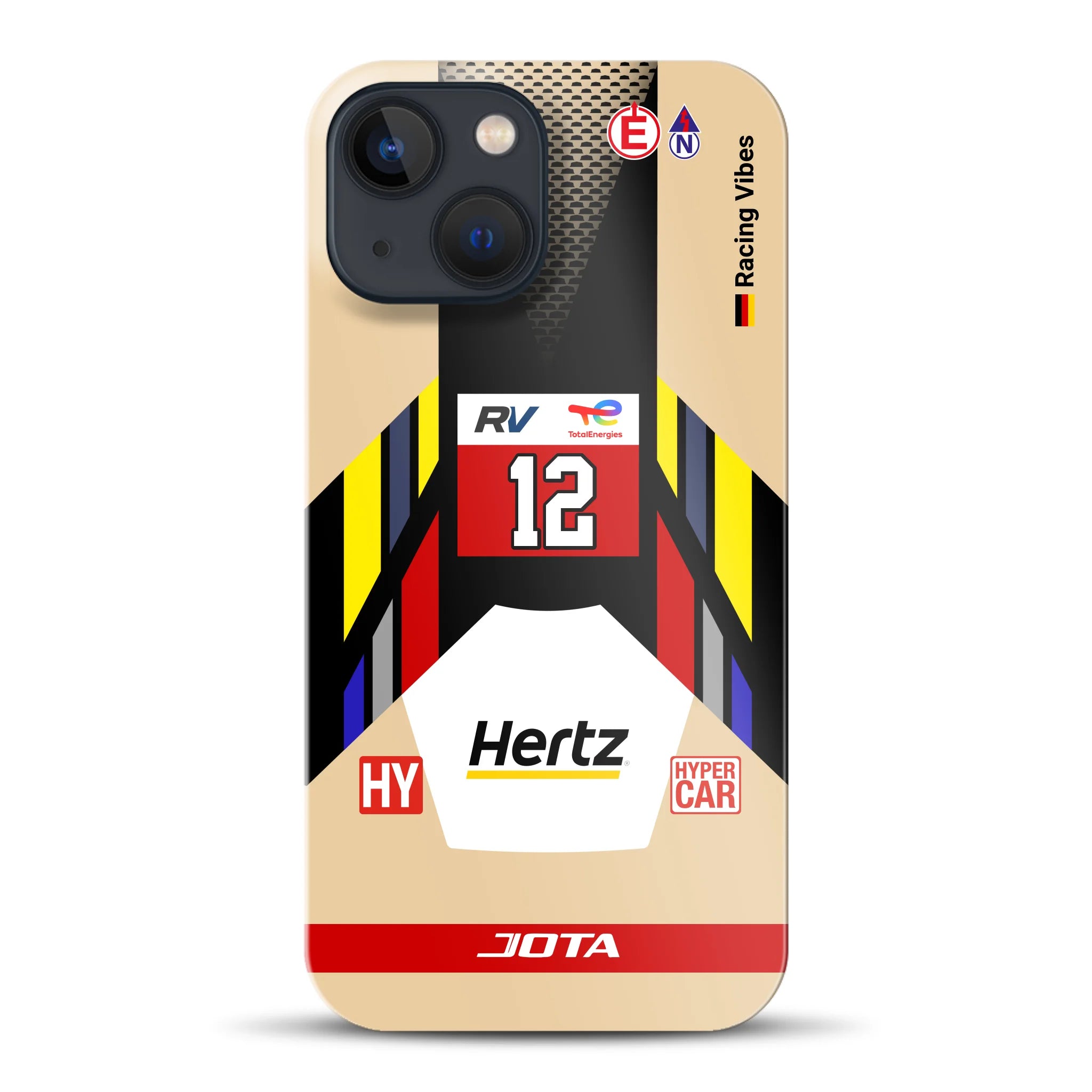 Cadillac V‑Series.R #12 2025 Livery - Individuelle Hardcase Hülle für iPhone
