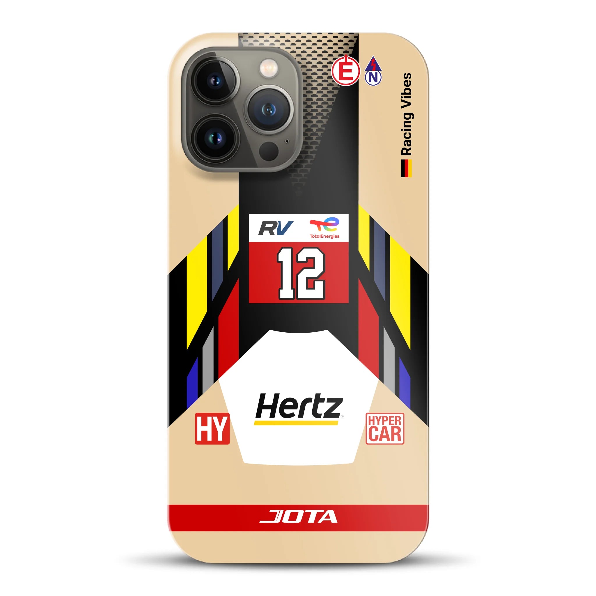 Cadillac V‑Series.R #12 2025 Livery - Individuelle Hardcase Hülle für iPhone