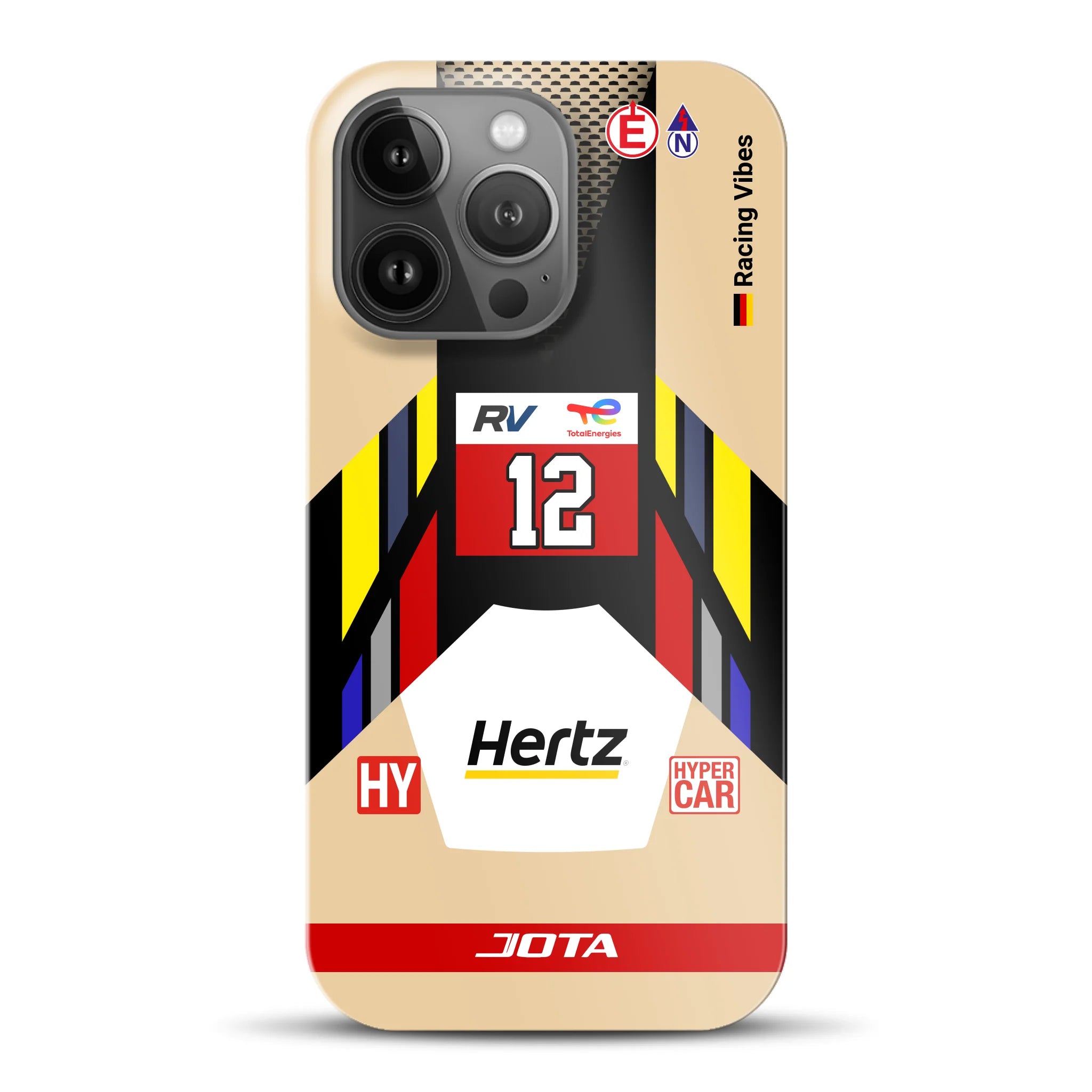 Cadillac V‑Series.R #12 2025 Livery - Individuelle Hardcase Hülle für iPhone