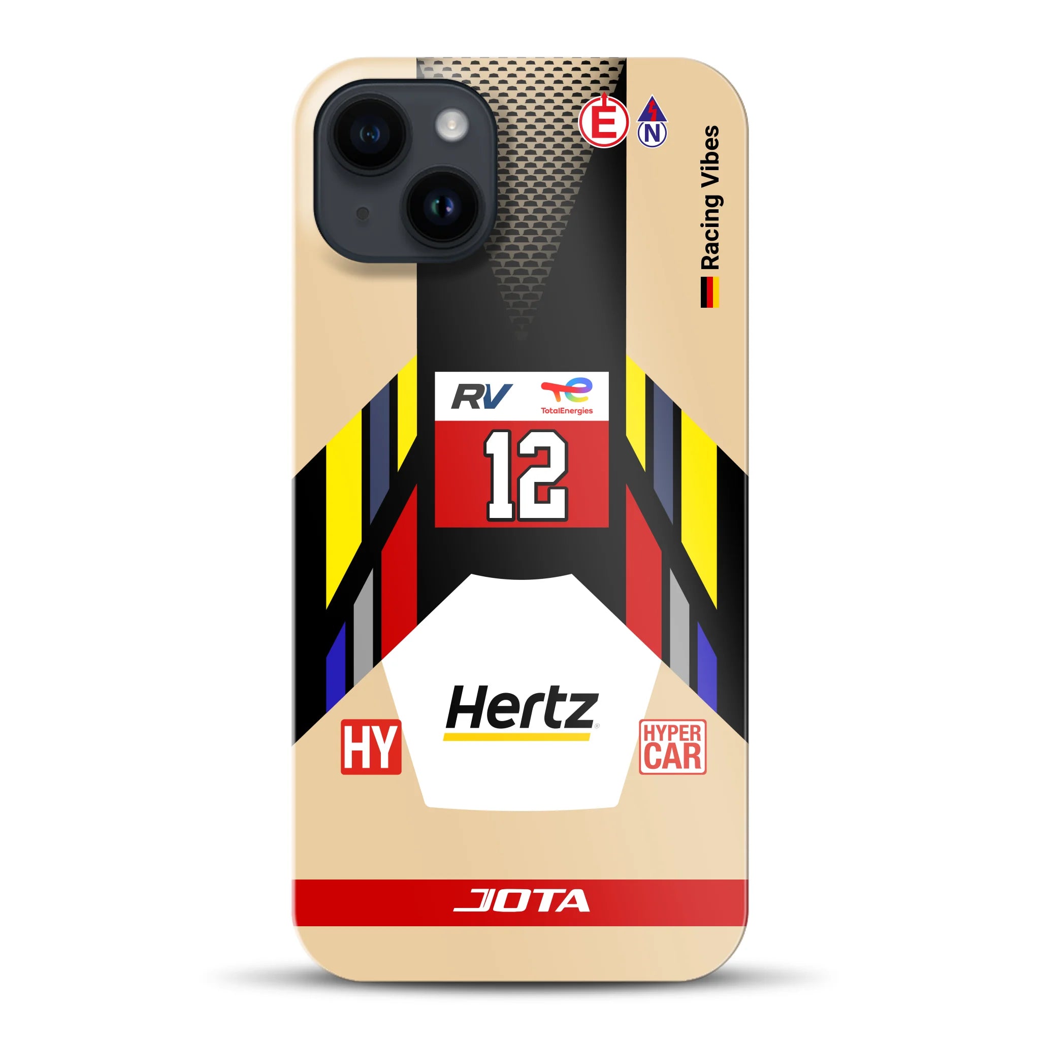 Cadillac V‑Series.R #12 2025 Livery - Individuelle Hardcase Hülle für iPhone