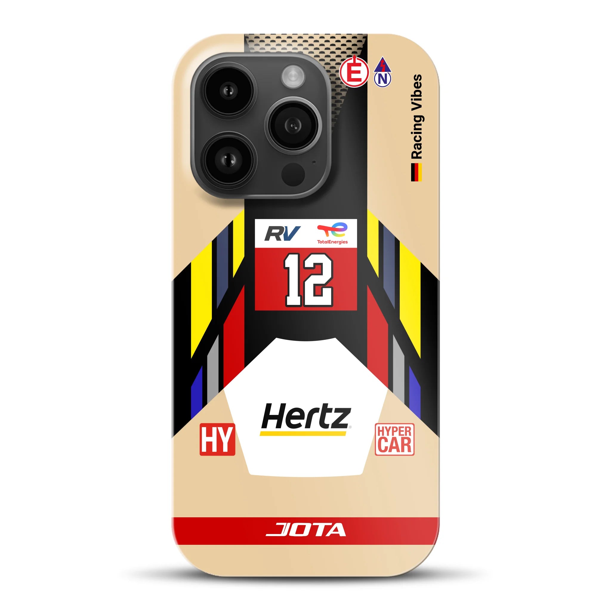 Cadillac V‑Series.R #12 2025 Livery - Individuelle Hardcase Hülle für iPhone