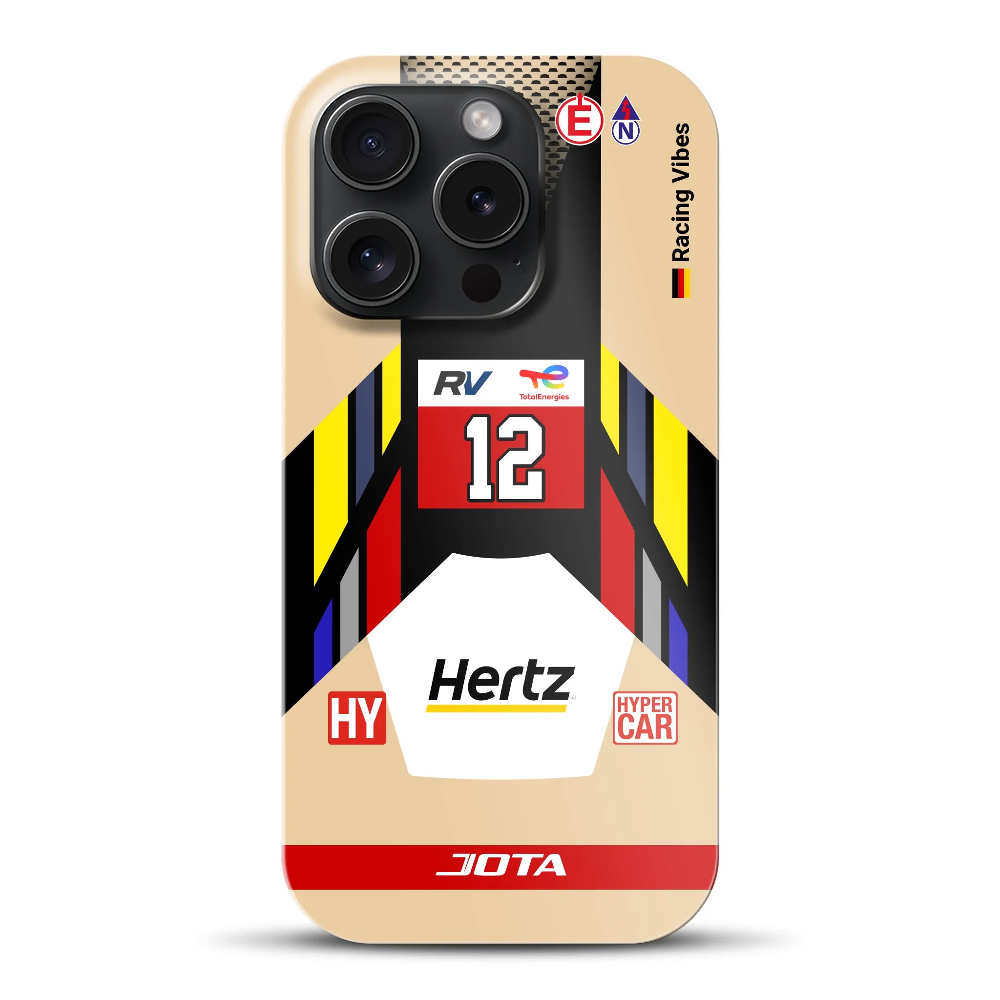 Cadillac V‑Series.R #12 2025 Livery - Individuelle Hardcase Hülle für iPhone