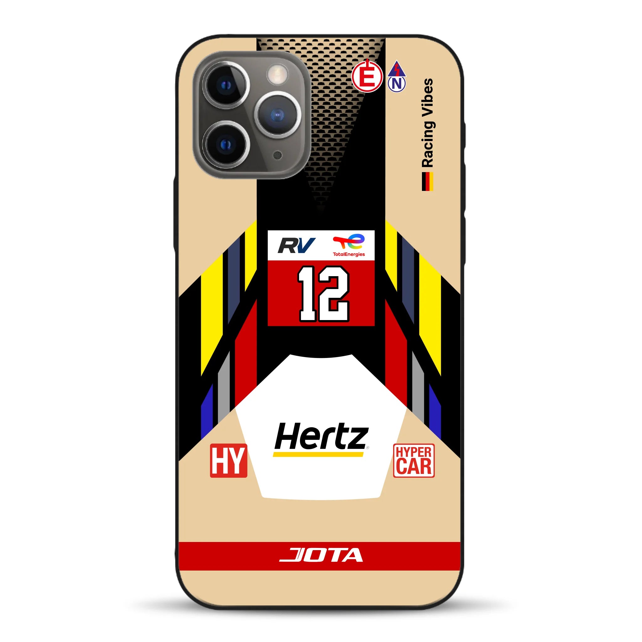 Cadillac V‑Series.R #12 2025 Livery - Custom phone case for iPhone