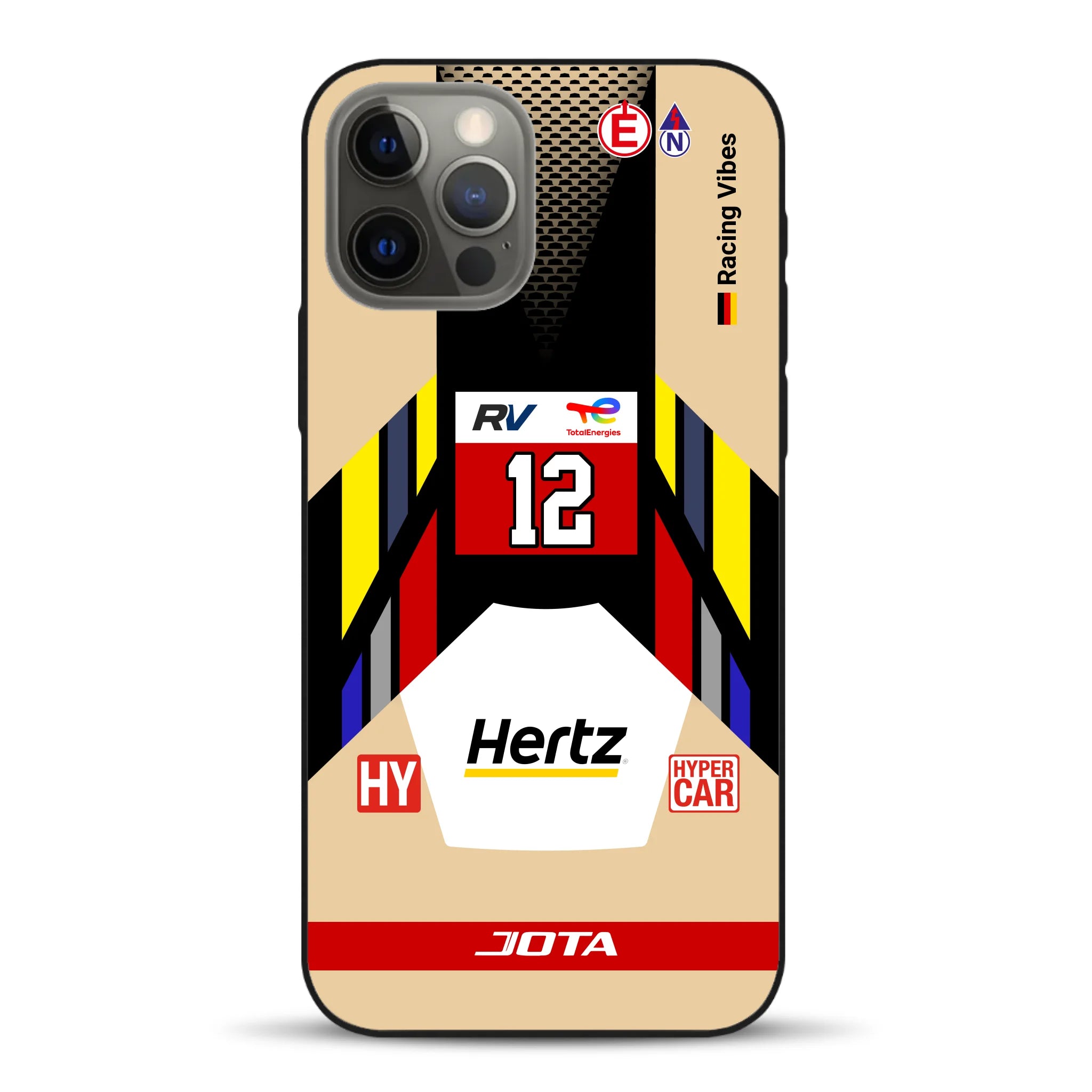 Cadillac V‑Series.R #12 2025 Livery - Custom phone case for iPhone