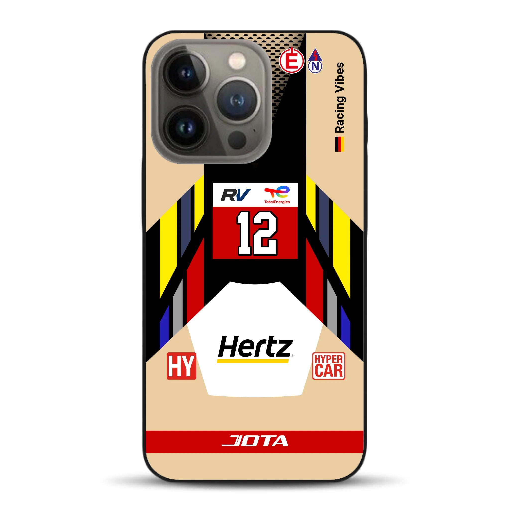 Cadillac V‑Series.R #12 2025 Livery - Custom phone case for iPhone