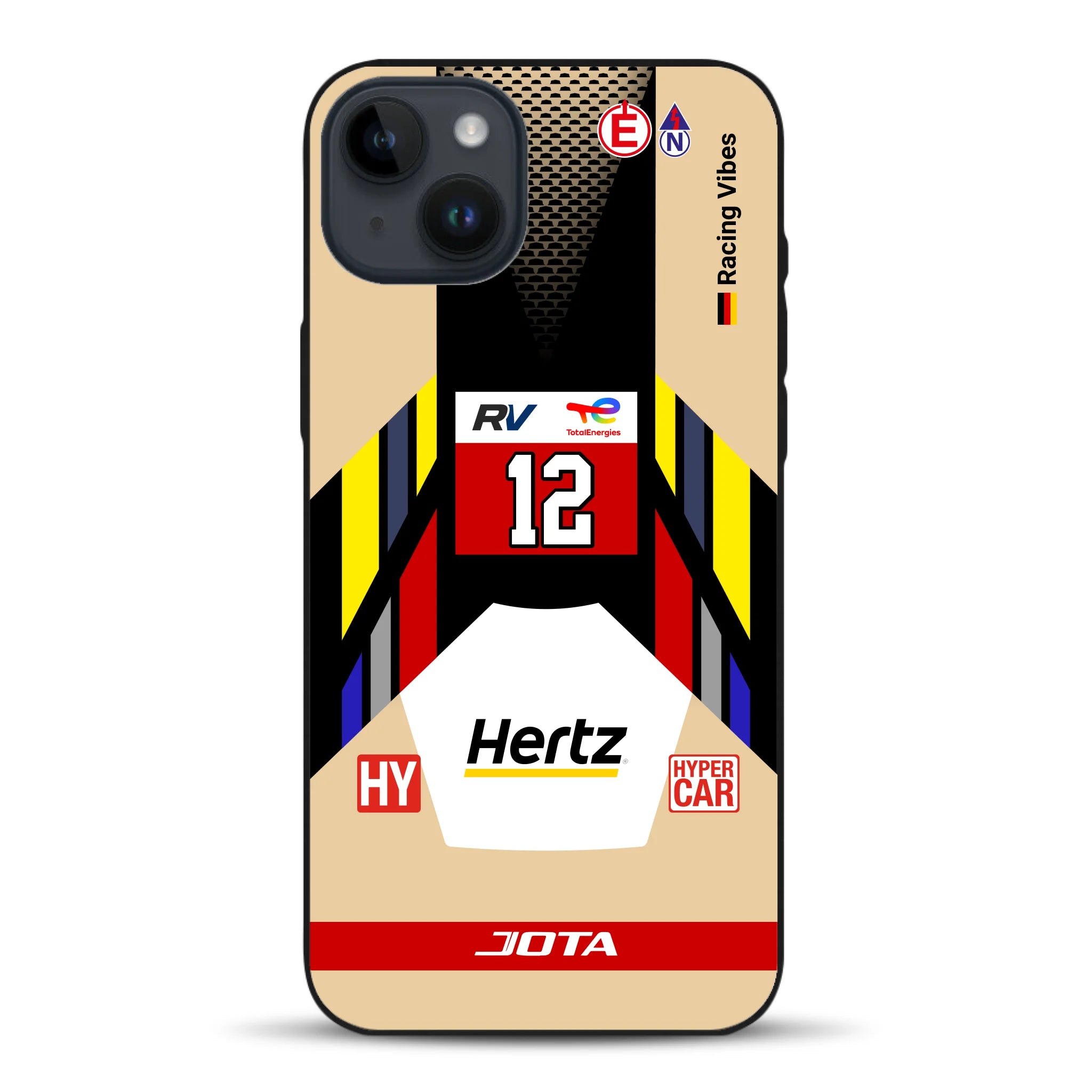 Cadillac V‑Series.R #12 2025 Livery - Custom phone case for iPhone