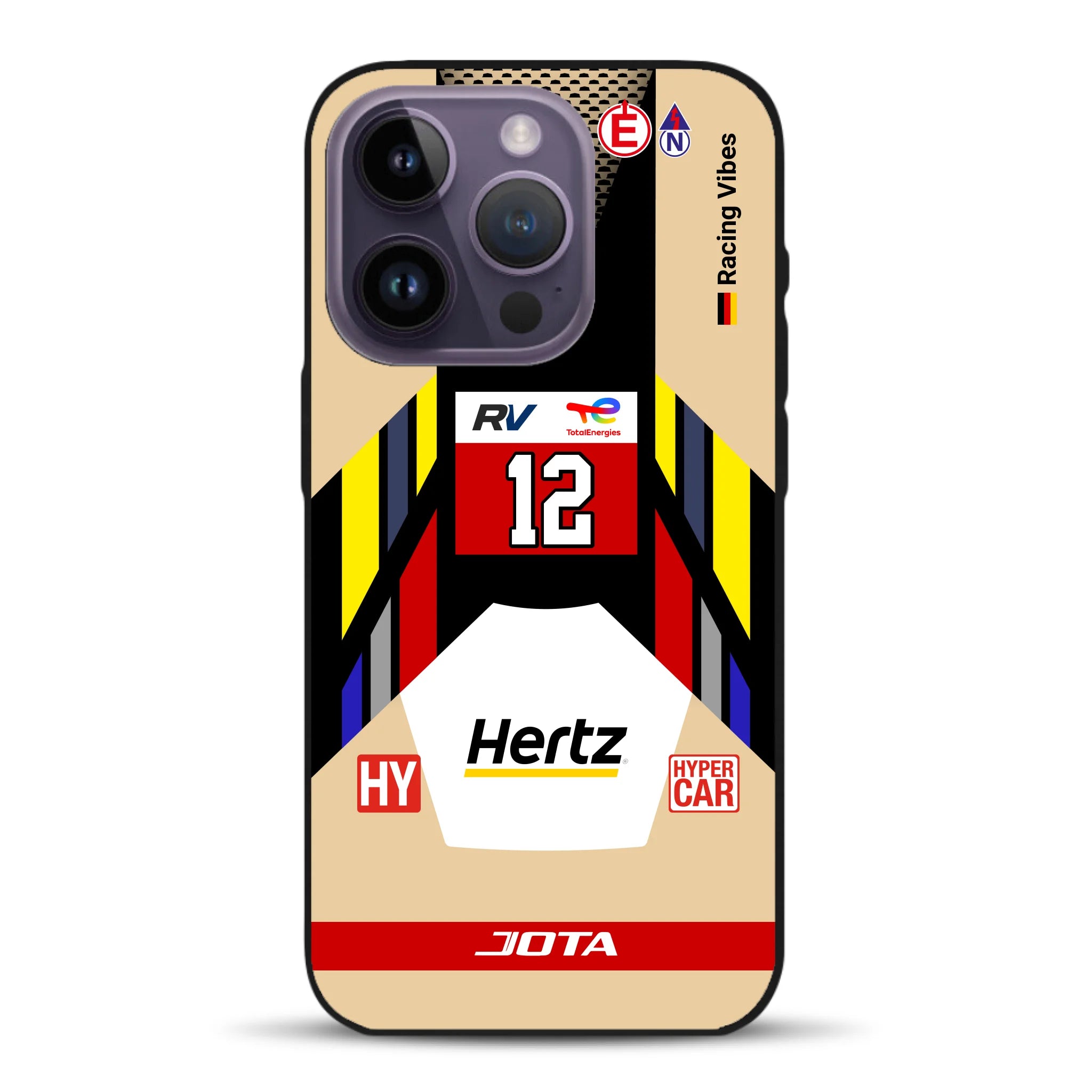 Cadillac V‑Series.R #12 2025 Livery - Custom phone case for iPhone