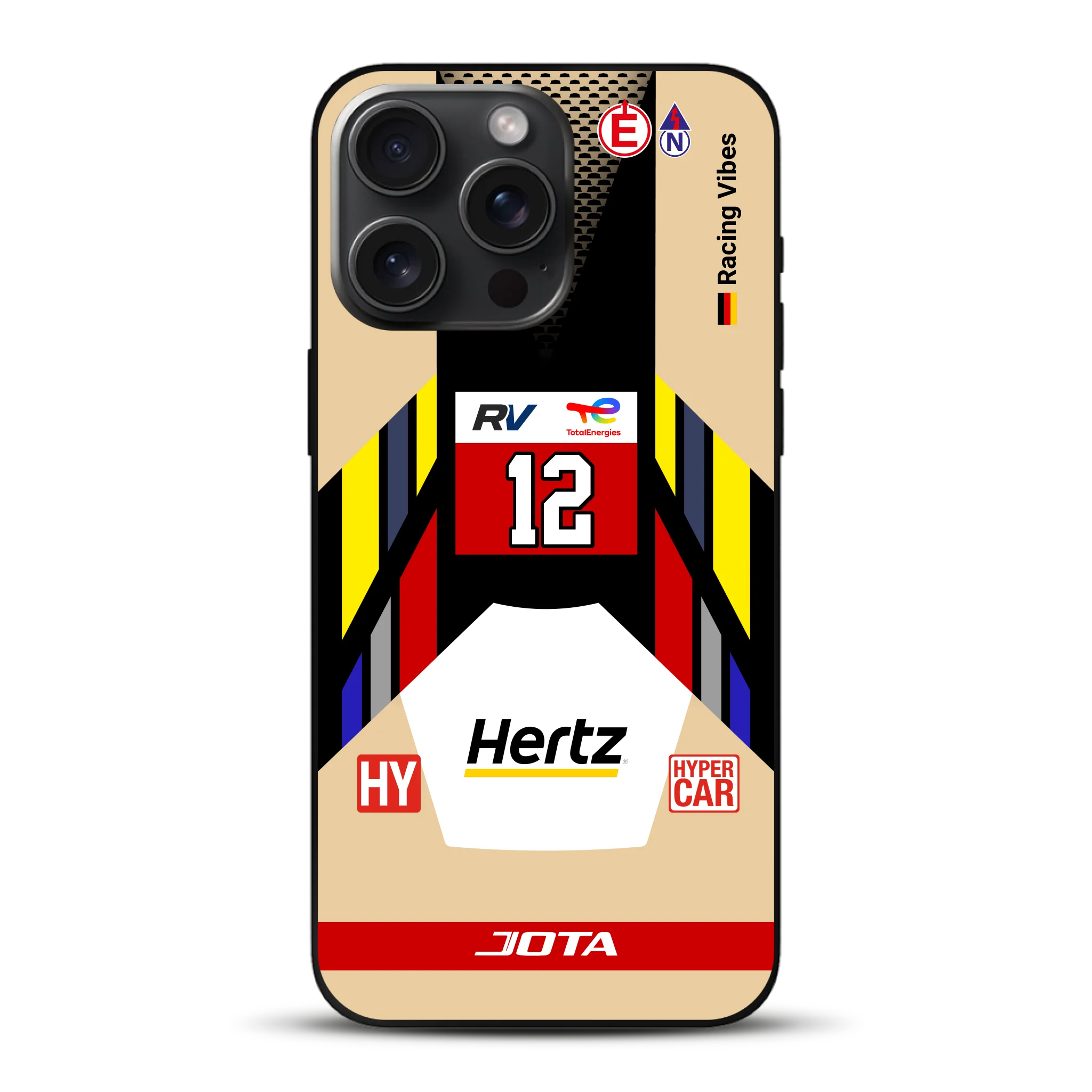 Cadillac V‑Series.R #12 2025 Livery - Custom phone case for iPhone