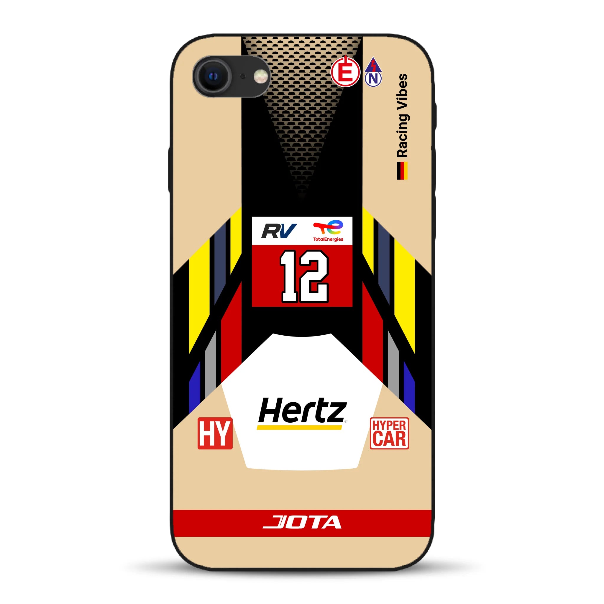 Cadillac V‑Series.R #12 2025 Livery - Custom phone case for iPhone