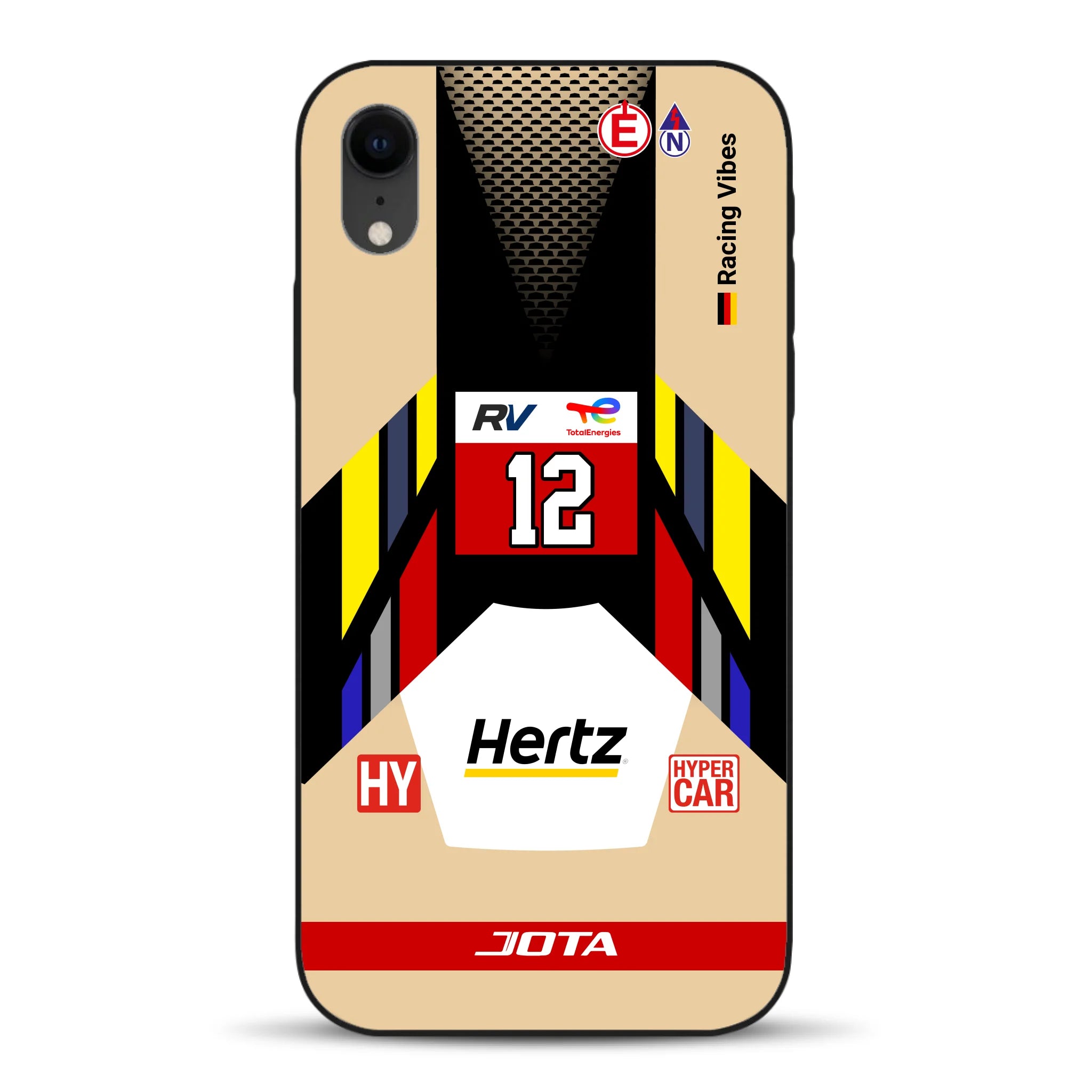 Cadillac V‑Series.R #12 2025 Livery - Custom phone case for iPhone