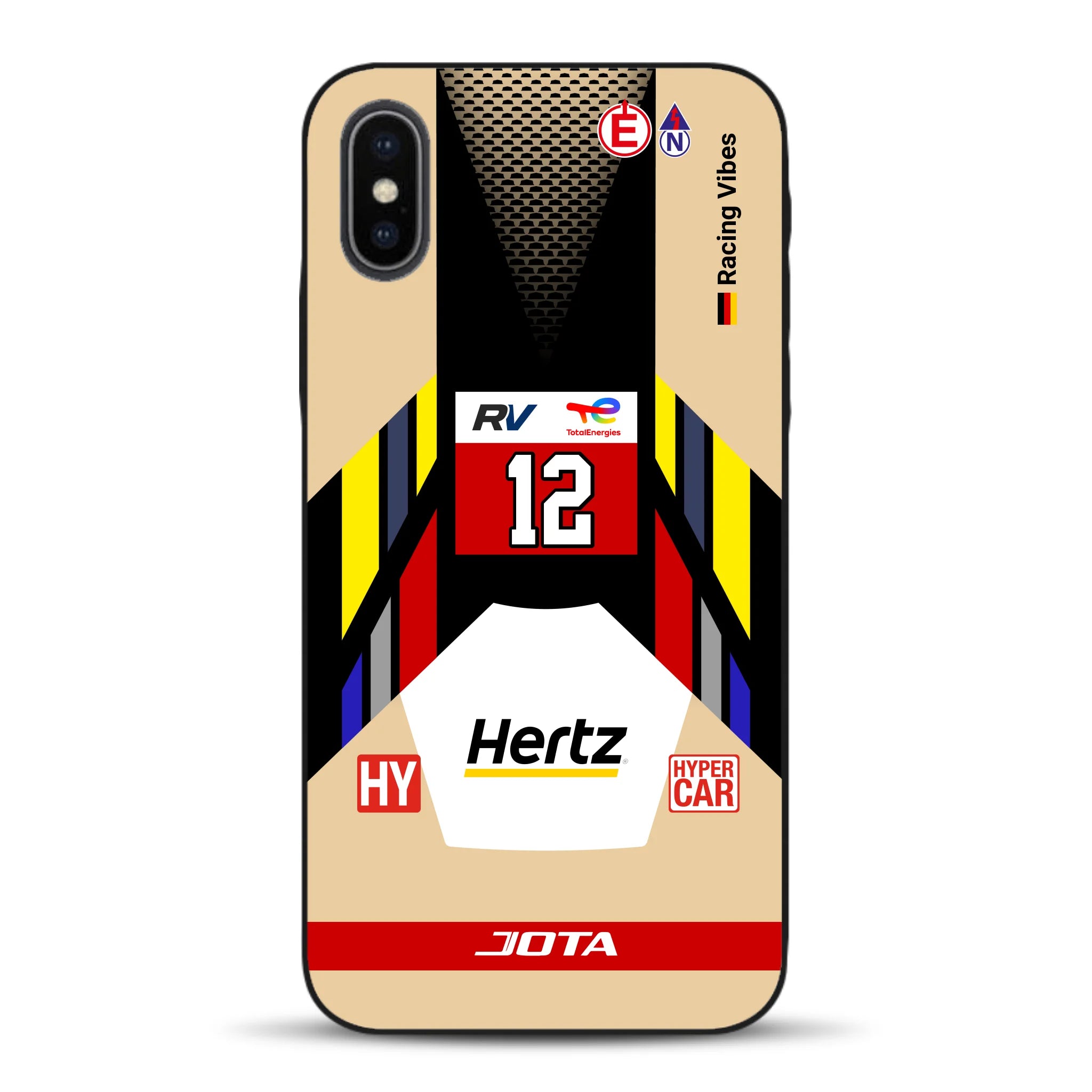Cadillac V‑Series.R #12 2025 Livery - Custom phone case for iPhone