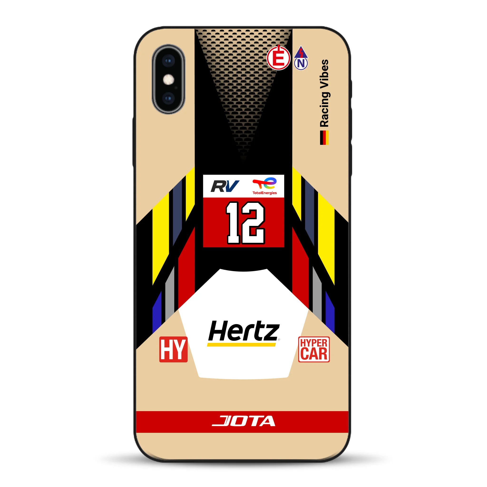 Cadillac V‑Series.R #12 2025 Livery - Custom phone case for iPhone