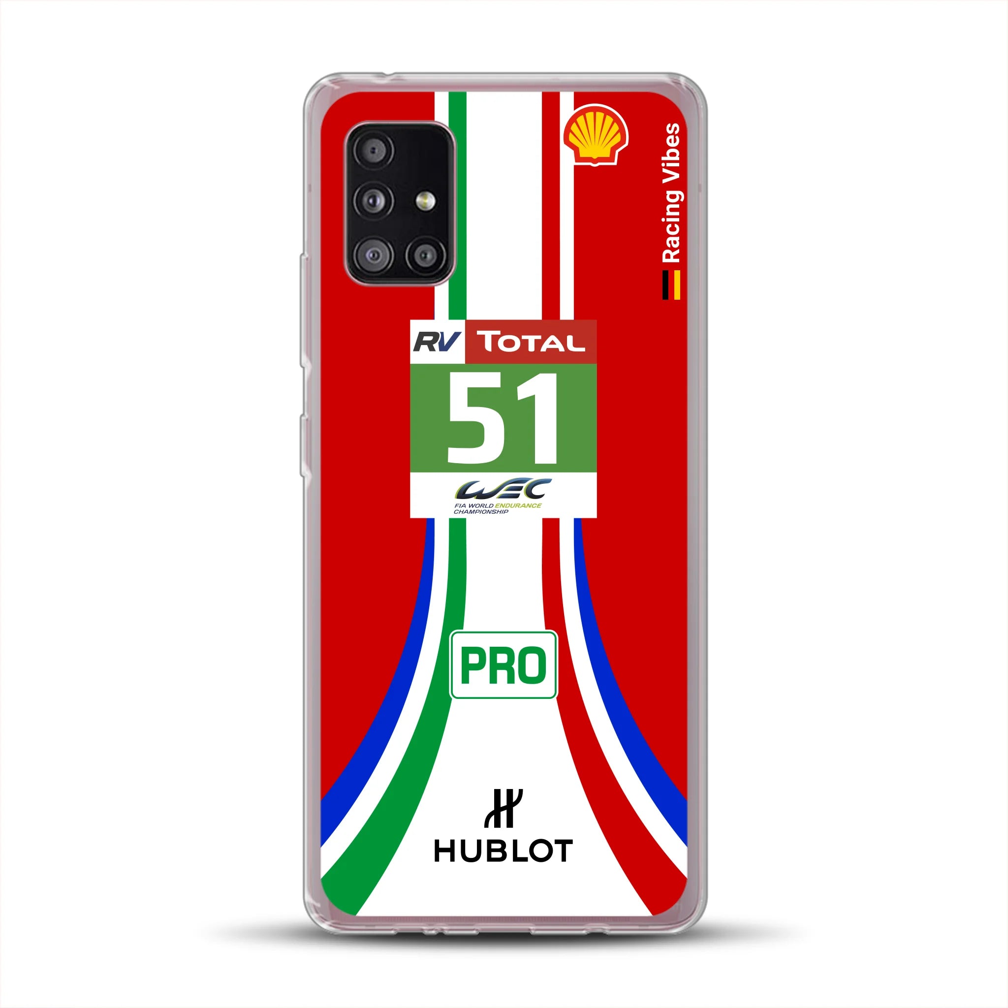 488 GTE LM Livery - Custodia per cellulare personalizzata per Samsung